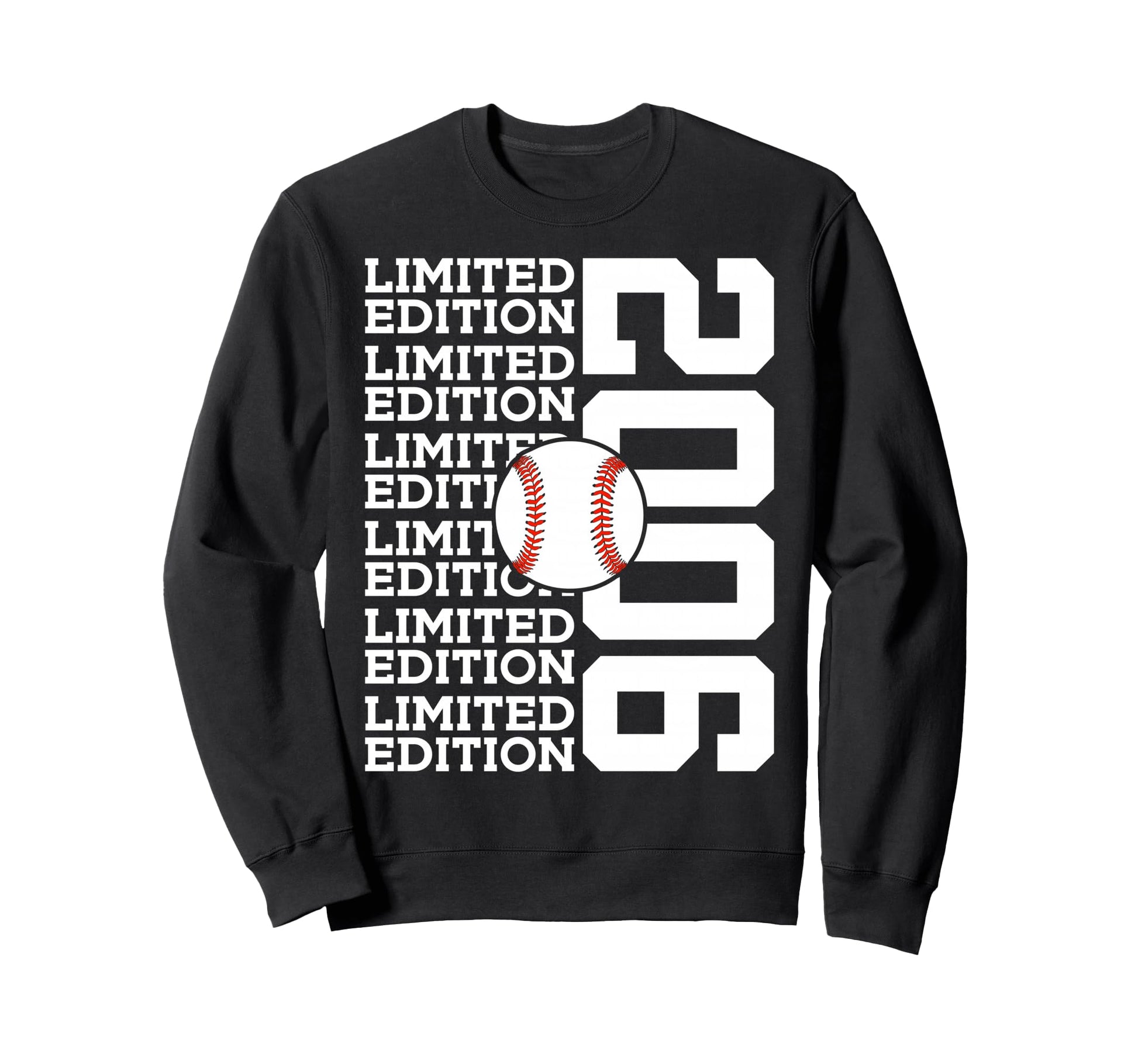 2006 Baseball 20Th Birthday Sweatshirt - Novelty Apparel Unisex - T-Shirt, Sweatshirt, Hoodie