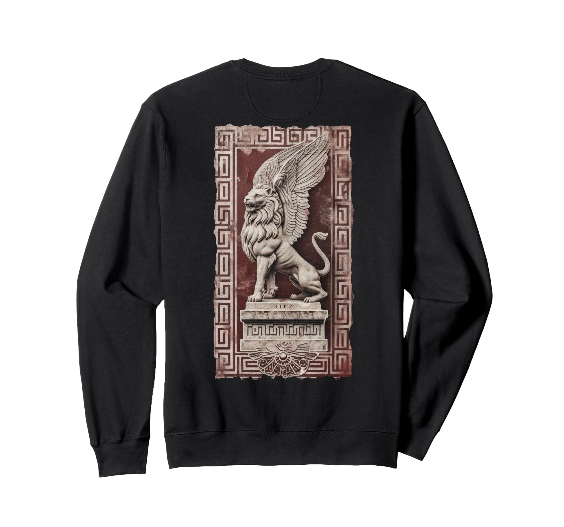 Y2K Back Streetwear Lion Sweatshirt - Streetwear Style Unisex - T-Shirt, Sweatshirt, Hoodie