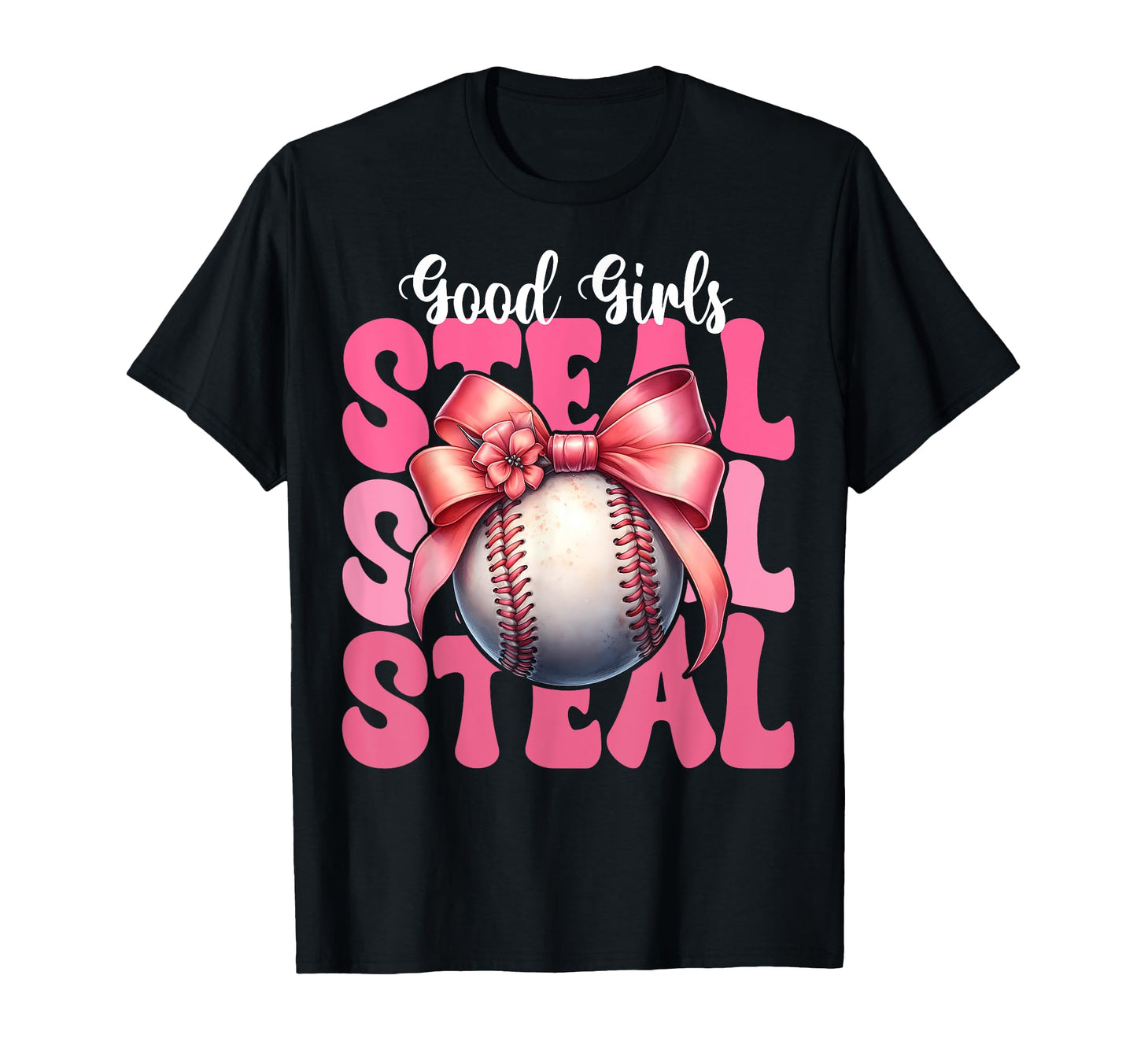 Baseball Mom Mothers Day Coquette Bow T-Shirt - Streetwear Style Men Women - T-Shirt, Sweatshirt, Hoodie