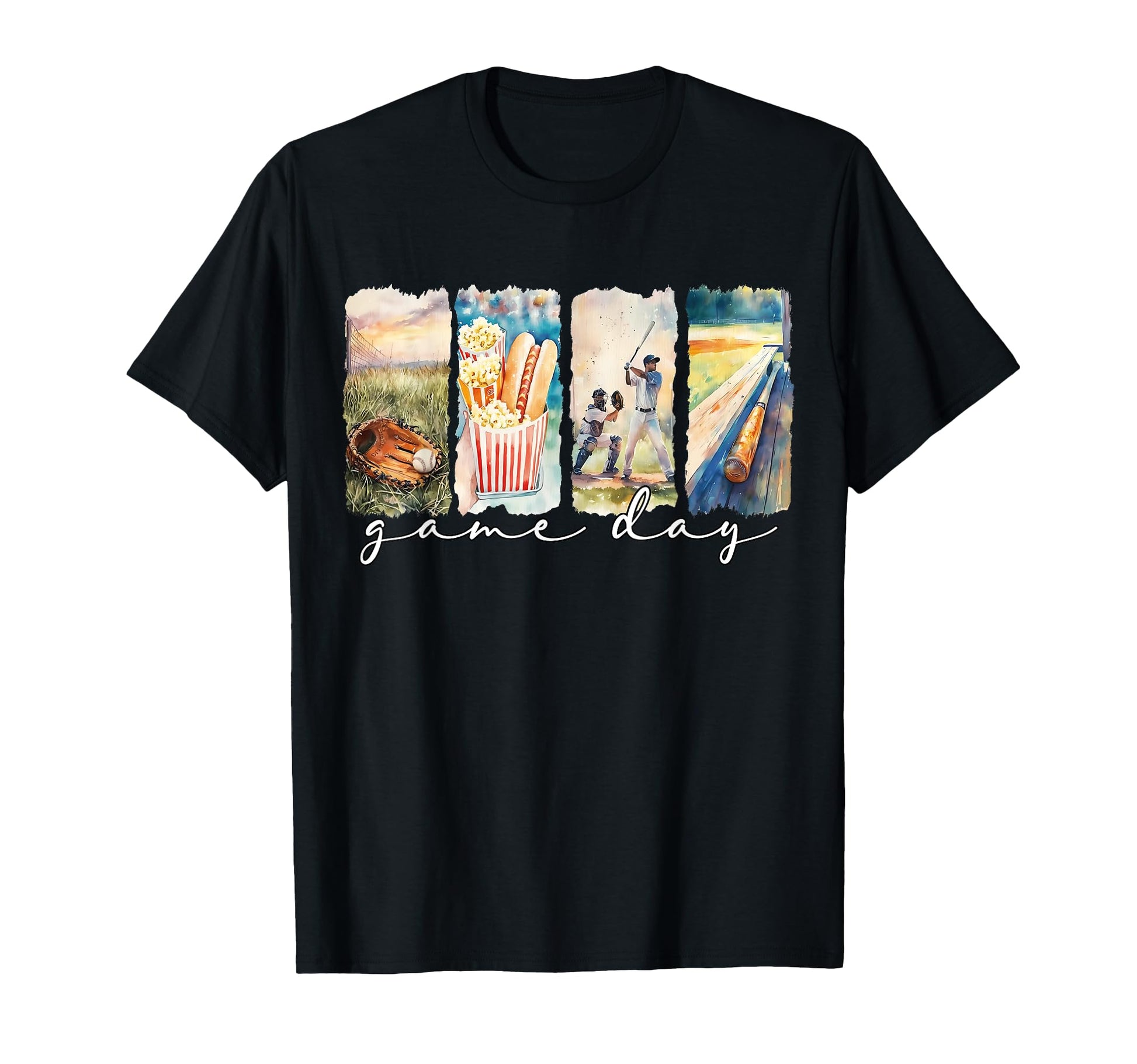 Baseball Game Day Coquette Bow Mom T-Shirt - Minimalist Print for Adults - T-Shirt, Sweatshirt, Hoodie