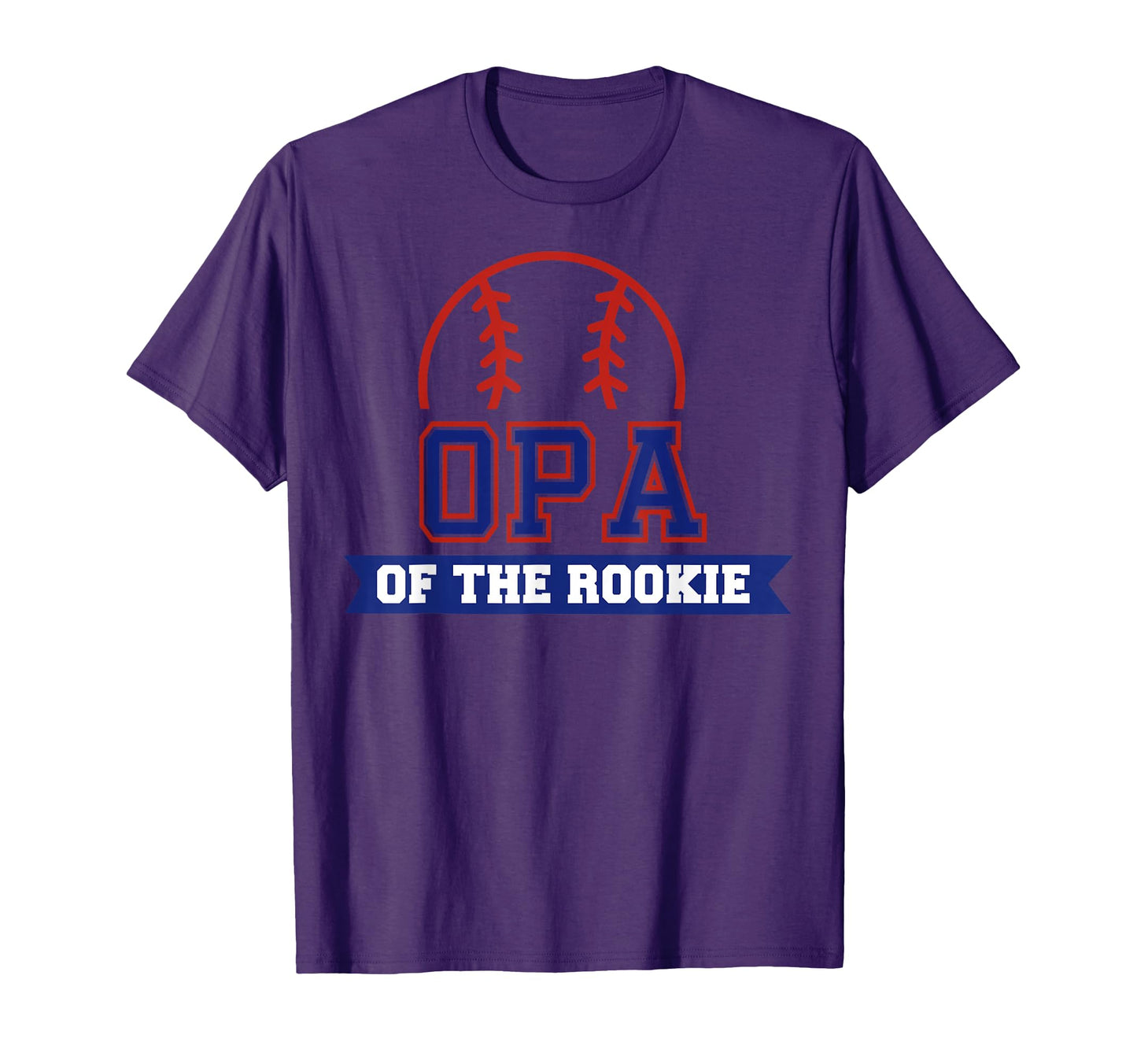 Opa Rookie 1St Birthday Baseball Theme T-Shirt - Aesthetic Graphic Unisex - T-Shirt, Sweatshirt, Hoodie