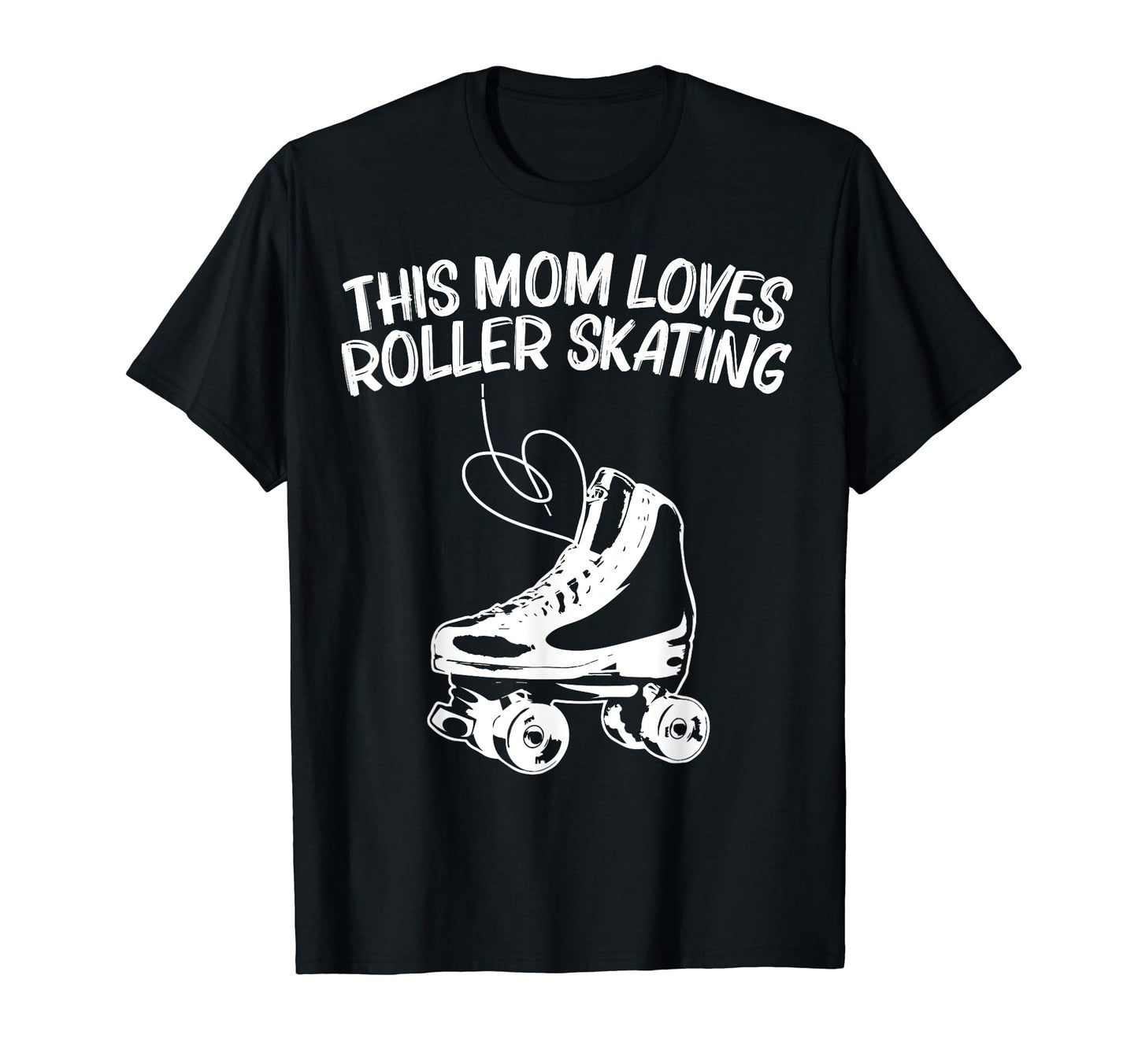 Roller Skating Mom Mother Disco Derby T-Shirt - Minimalist Print Unisex - T-Shirt, Sweatshirt, Hoodie