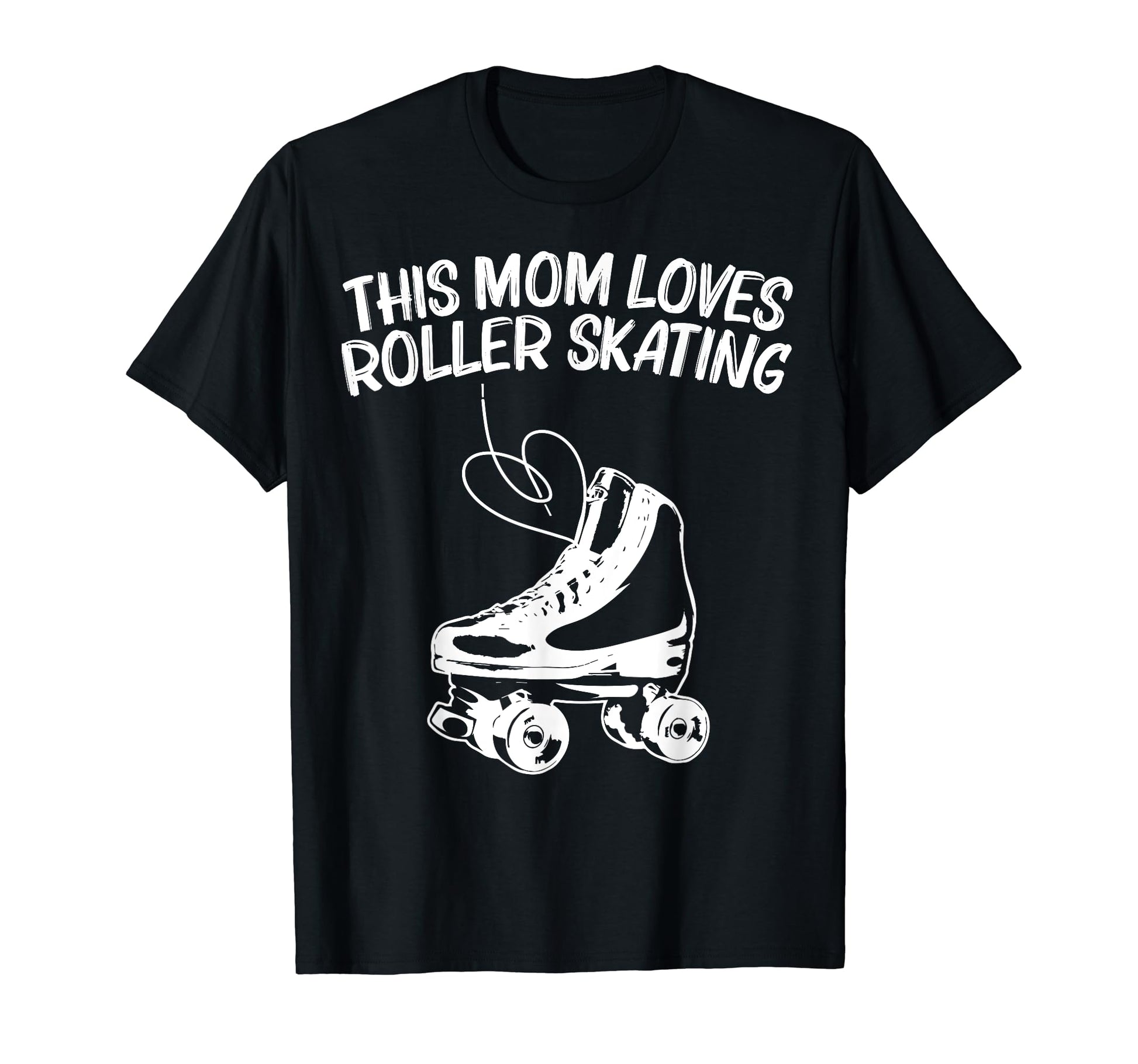Roller Skating Mom Mother Disco Derby T-Shirt - Minimalist Print Unisex - T-Shirt, Sweatshirt, Hoodie