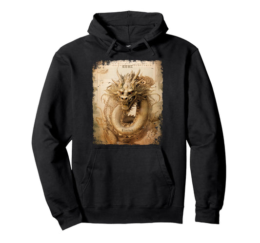 Aesthetic Dragon Streetwear Hoodie - Aesthetic Graphic Men Women - T-Shirt, Sweatshirt, Hoodie
