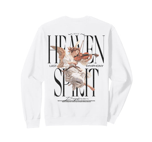 Back Y2K Aesthetic Streetwear Angel Sweatshirt - Trendy Graphic for Adults - T-Shirt, Sweatshirt, Hoodie