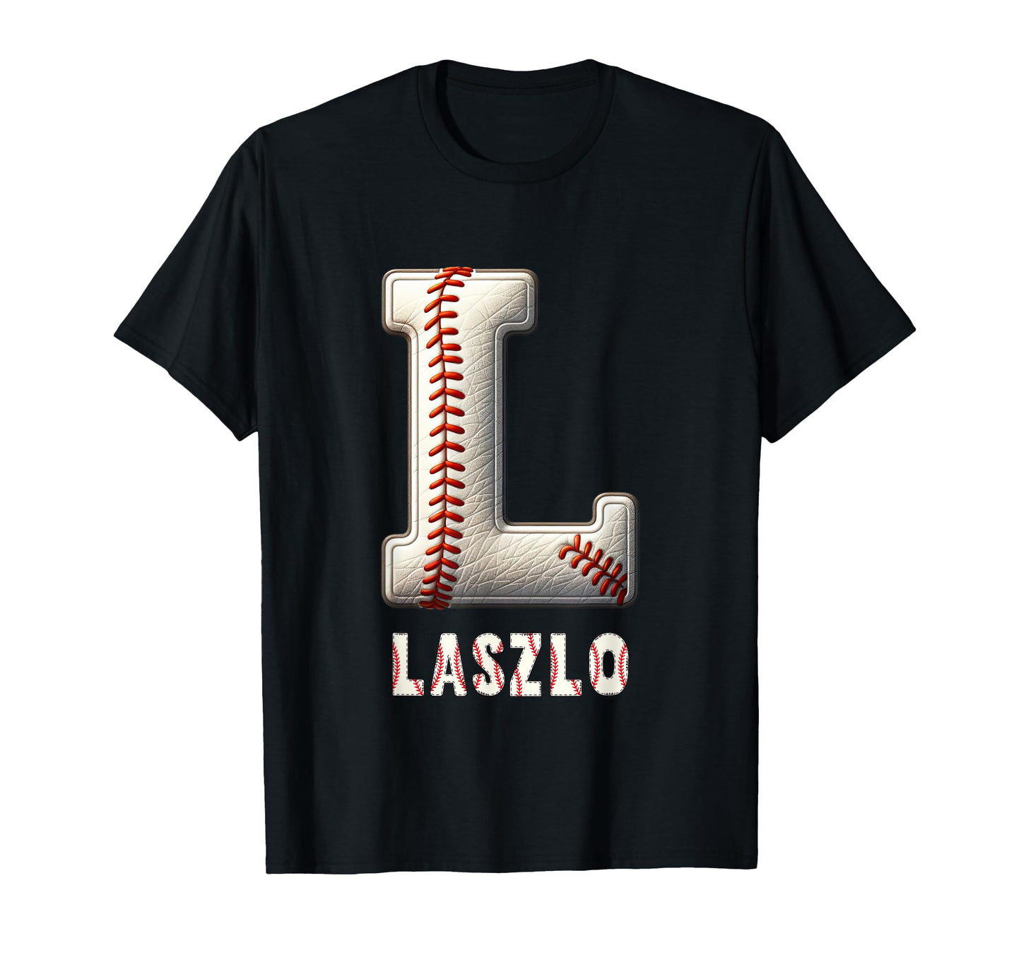 Baseball Home Run Neo Initial Letter Name T-Shirt - Minimalist Print Unisex - T-Shirt, Sweatshirt, Hoodie