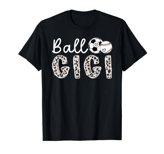 Ball Gigi Grandma Baseball Soccer T-Shirt - Streetwear Style Men Women - T-Shirt, Sweatshirt, Hoodie