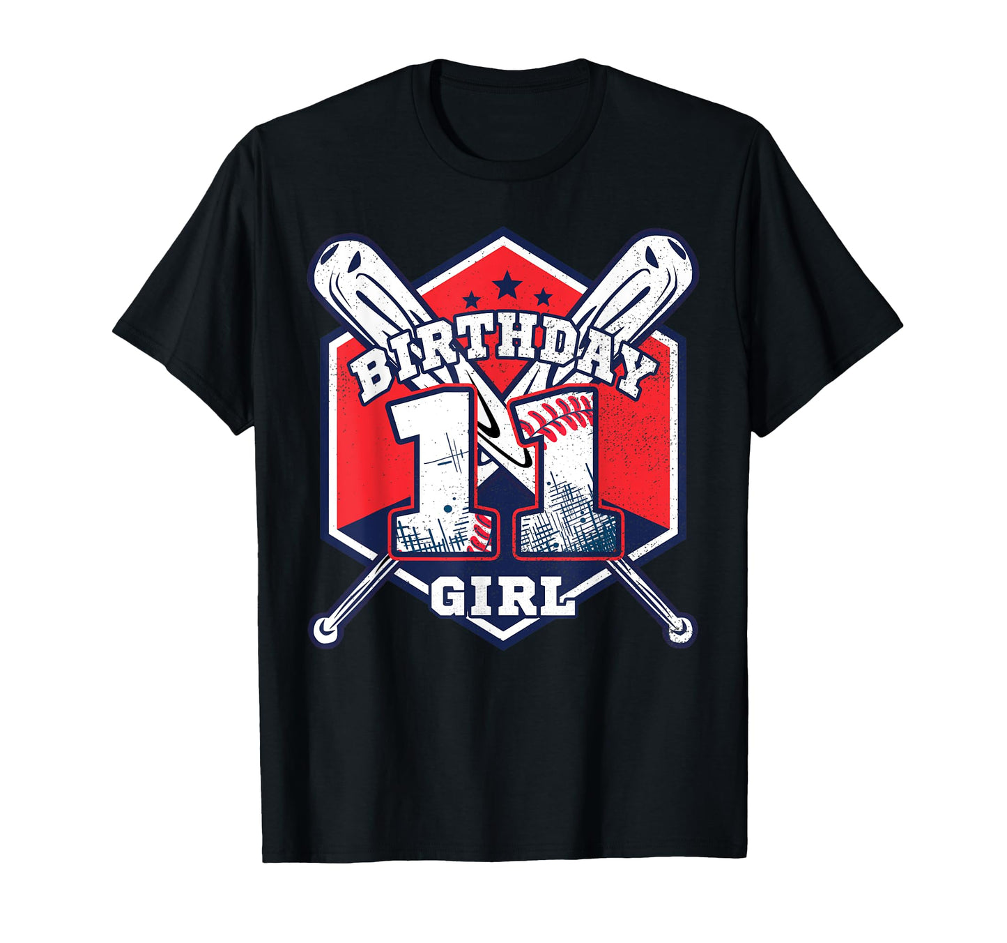 11 Years Old 11Th Baseball Birthday T-Shirt - Aesthetic Graphic Unisex - T-Shirt, Sweatshirt, Hoodie