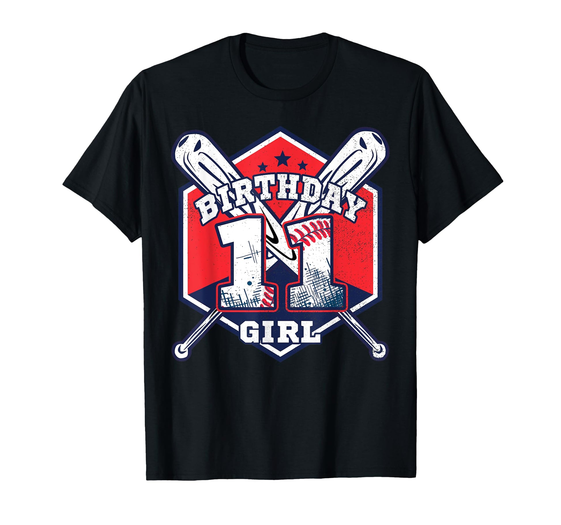 11 Years Old 11Th Baseball Birthday T-Shirt - Aesthetic Graphic Unisex - T-Shirt, Sweatshirt, Hoodie
