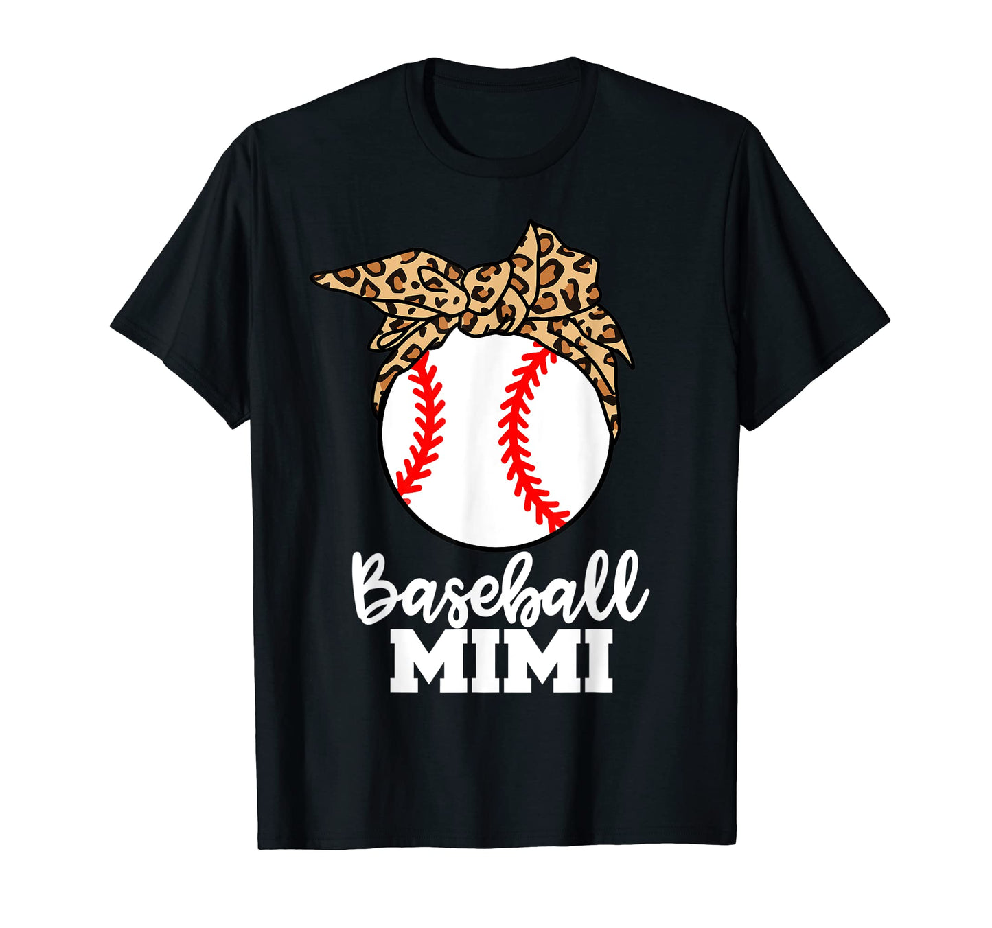 Baseball Mimi Funny Leopard Mimi T-Shirt - Unique Graphic Unisex - T-Shirt, Sweatshirt, Hoodie