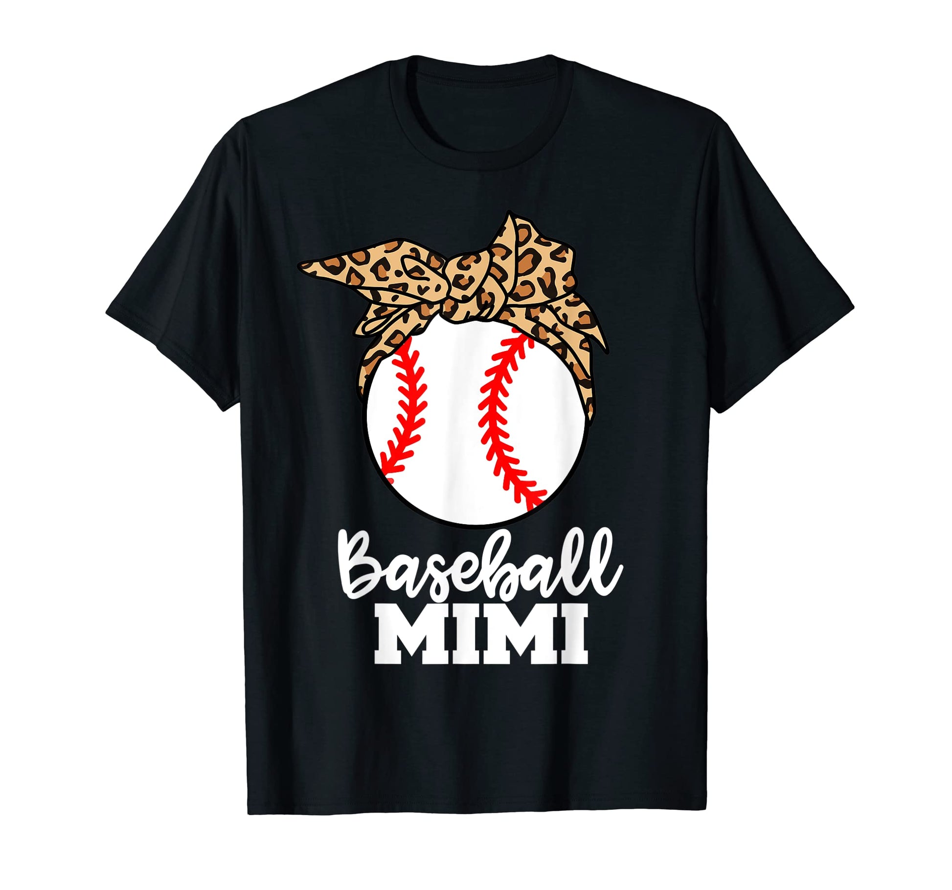 Baseball Mimi Funny Leopard Mimi T-Shirt - Unique Graphic Unisex - T-Shirt, Sweatshirt, Hoodie