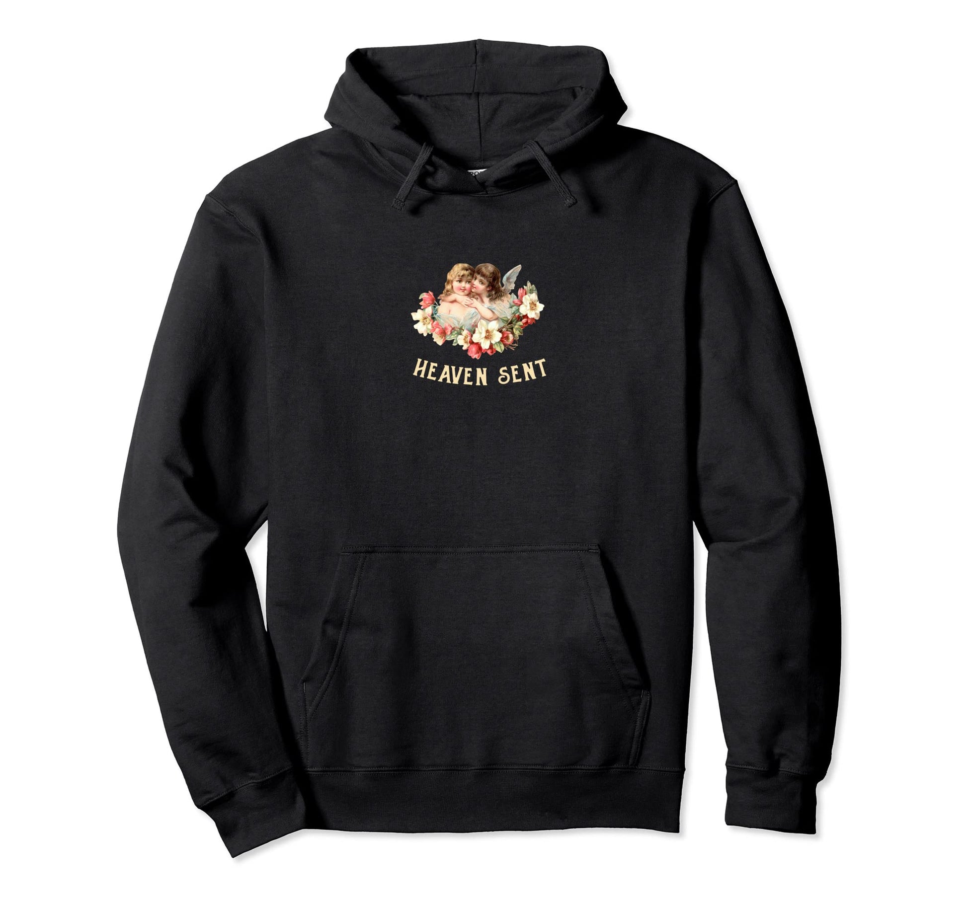 Angel Y2K Aesthetic Cherub Trendy Hoodie - Aesthetic Graphic Men Women - T-Shirt, Sweatshirt, Hoodie