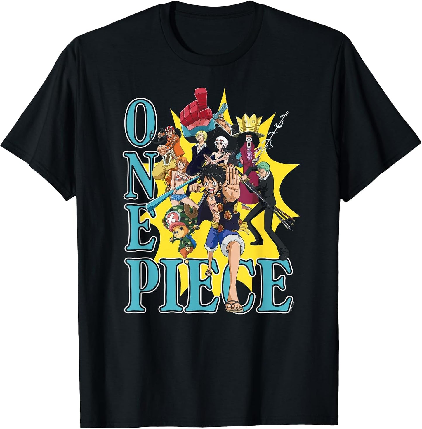 Anime Group Photo Burst Character Collage - Adult & Kids T-Shirts, Sweatshirts & Hoodies apparel design preview 1