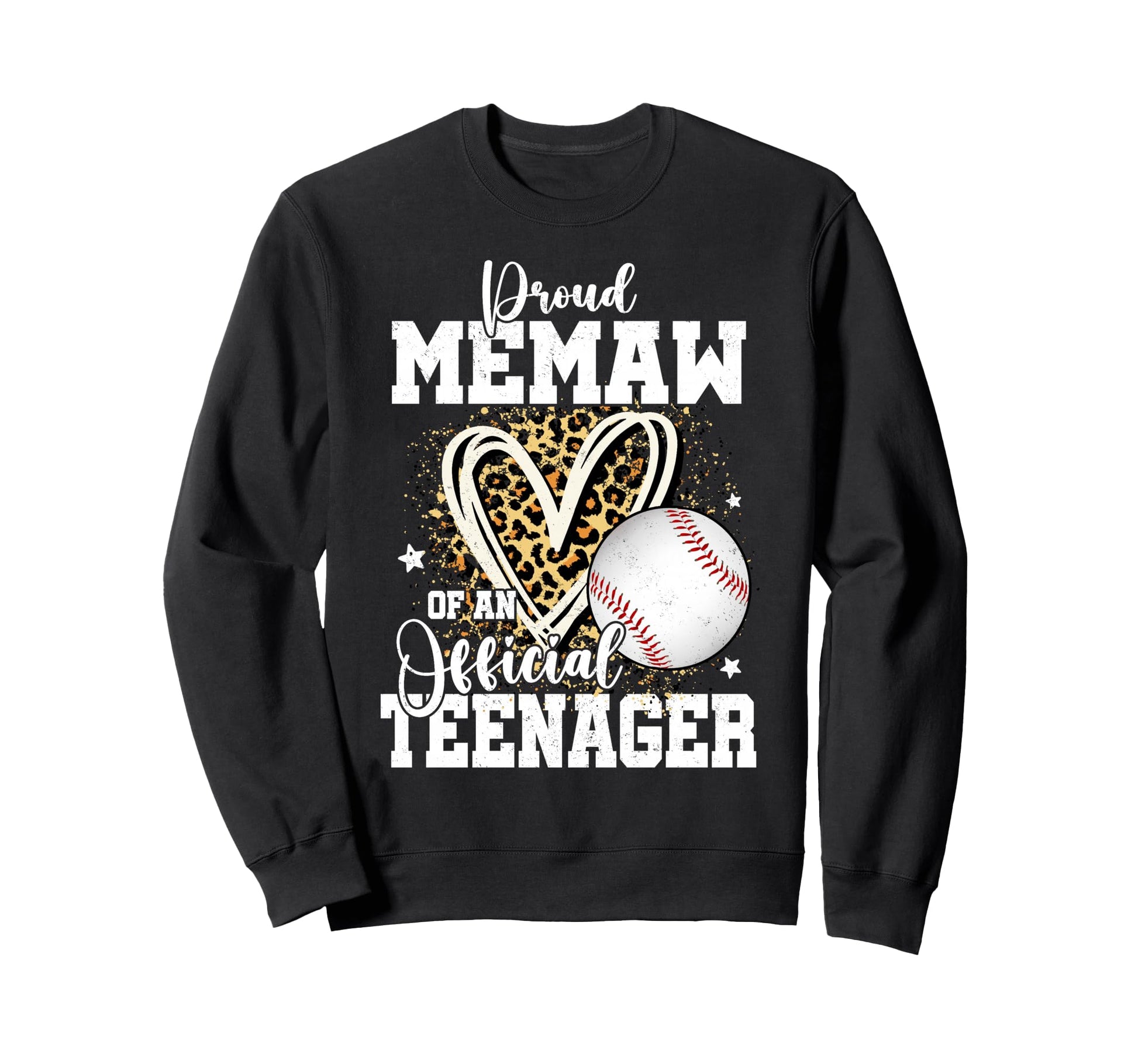 Proud Memaw Teenager 13Th Birthday Sweatshirt - Unique Graphic Unisex - T-Shirt, Sweatshirt, Hoodie