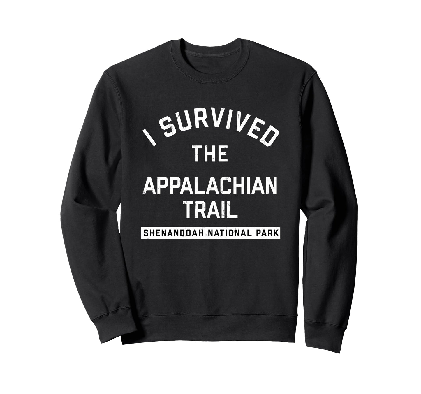 Varsity Appalachian Trail Hike Sweatshirt - Casual Everyday Wear Unisex - T-Shirt, Sweatshirt, Hoodie
