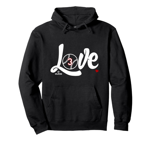 Alcides Escobar Is Love Washington Hoodie - Minimalist Print Men Women - T-Shirt, Sweatshirt, Hoodie