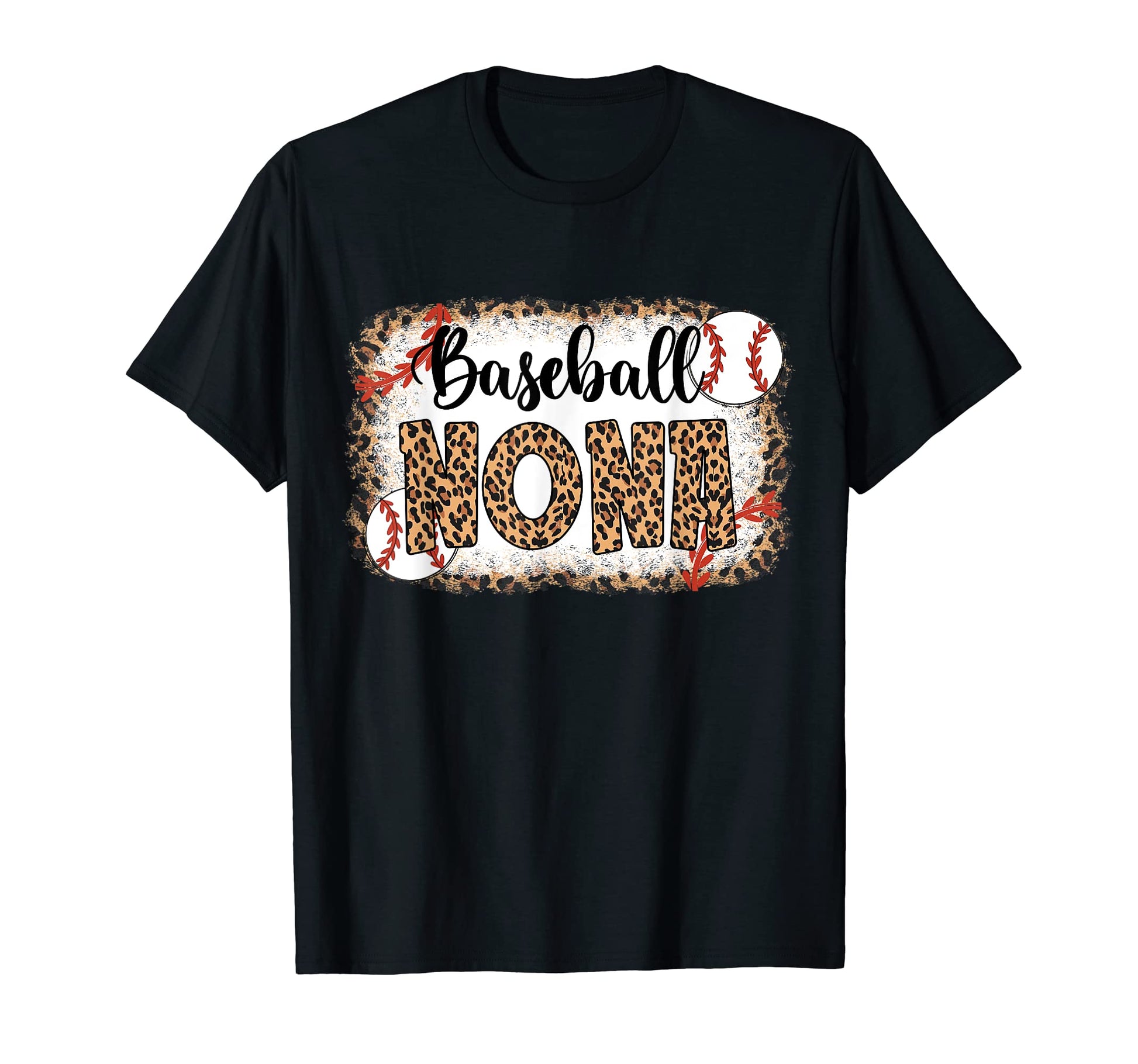 Baseball Nona Leopard Baseball T-Shirt - Minimalist Print for Adults - T-Shirt, Sweatshirt, Hoodie