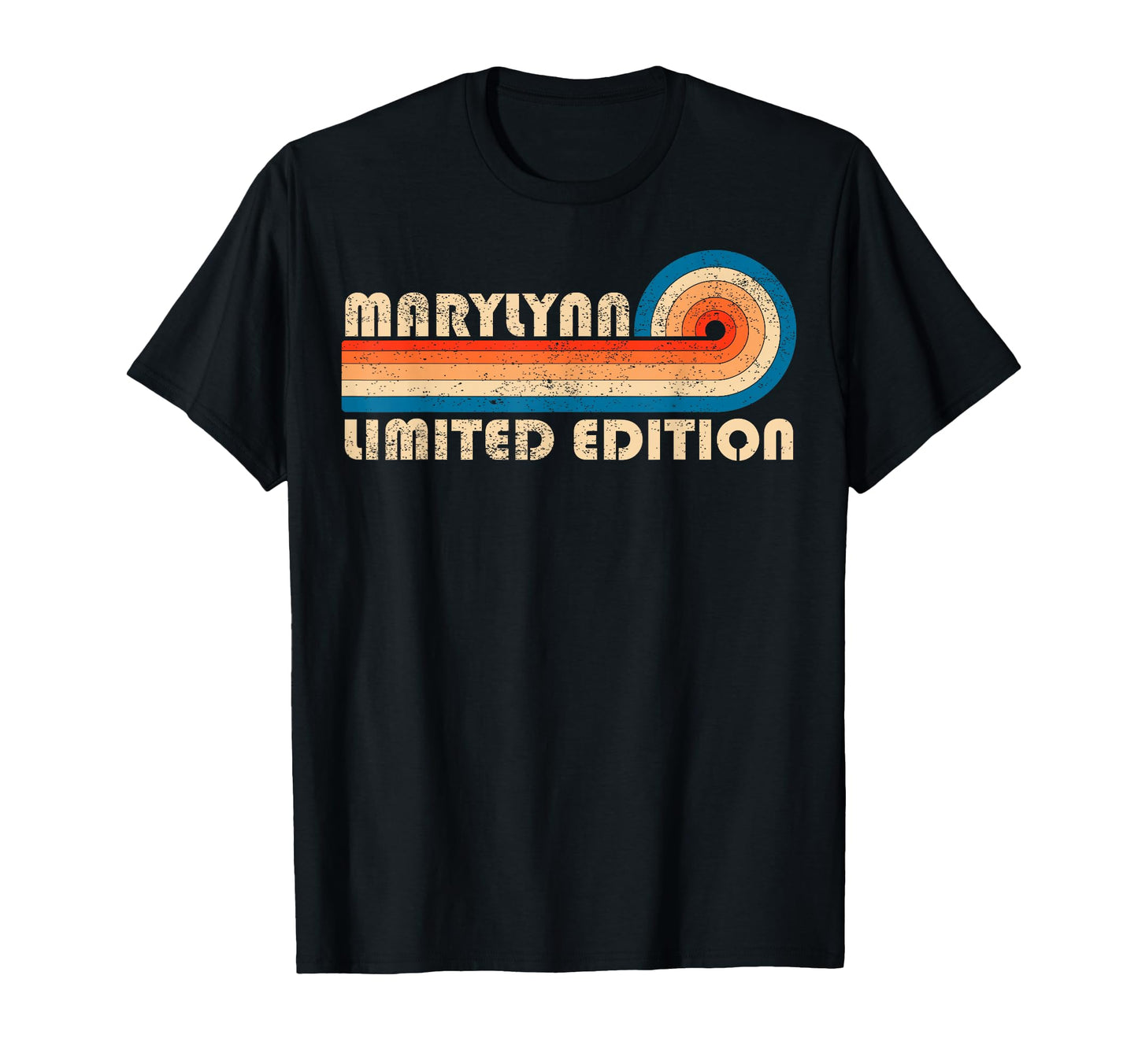 Marylynn 70S 80S Sunset Stripe T-Shirt - Novelty Apparel Unisex - T-Shirt, Sweatshirt, Hoodie