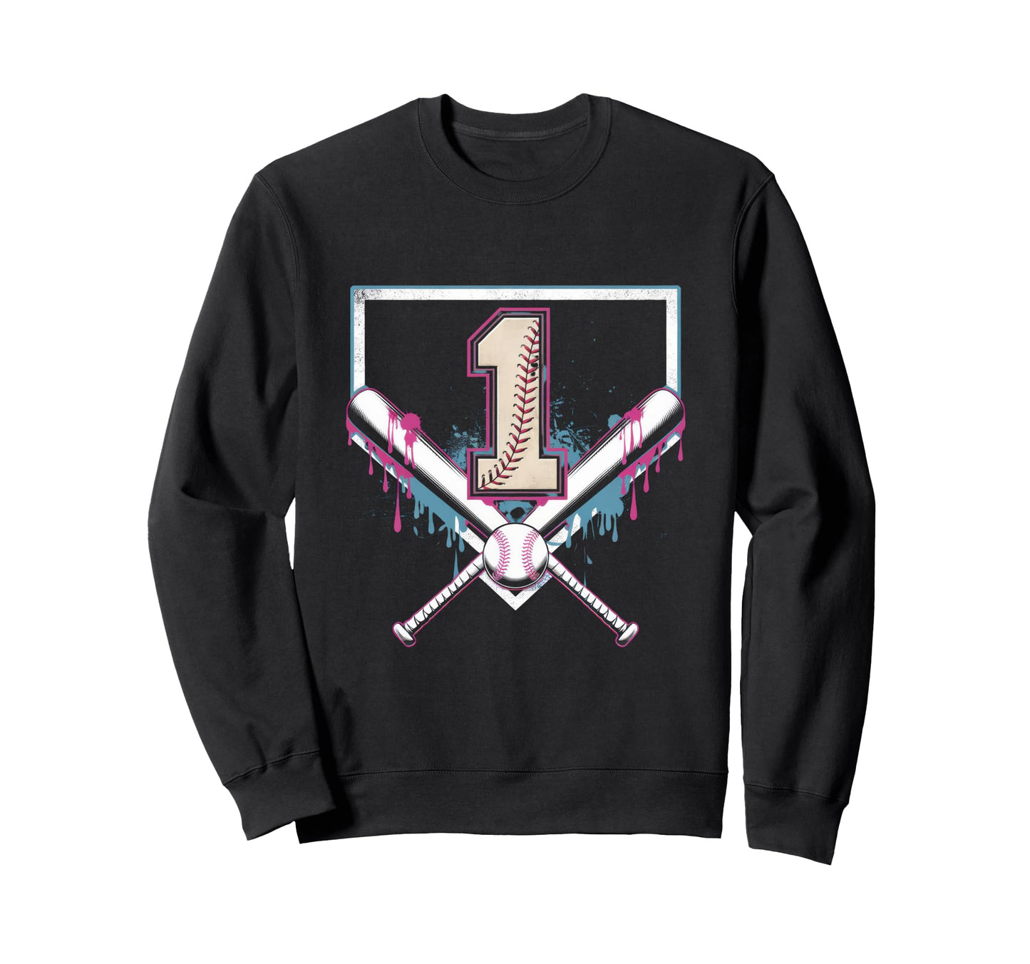 Sprinkle 1Th Birthday Baseball Home Sweatshirt - Aesthetic Graphic Unisex - T-Shirt, Sweatshirt, Hoodie