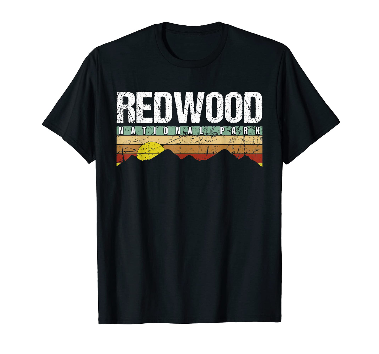 California Redwood National Park T-Shirt - Fun Novelty Design Men Women - T-Shirt, Sweatshirt, Hoodie