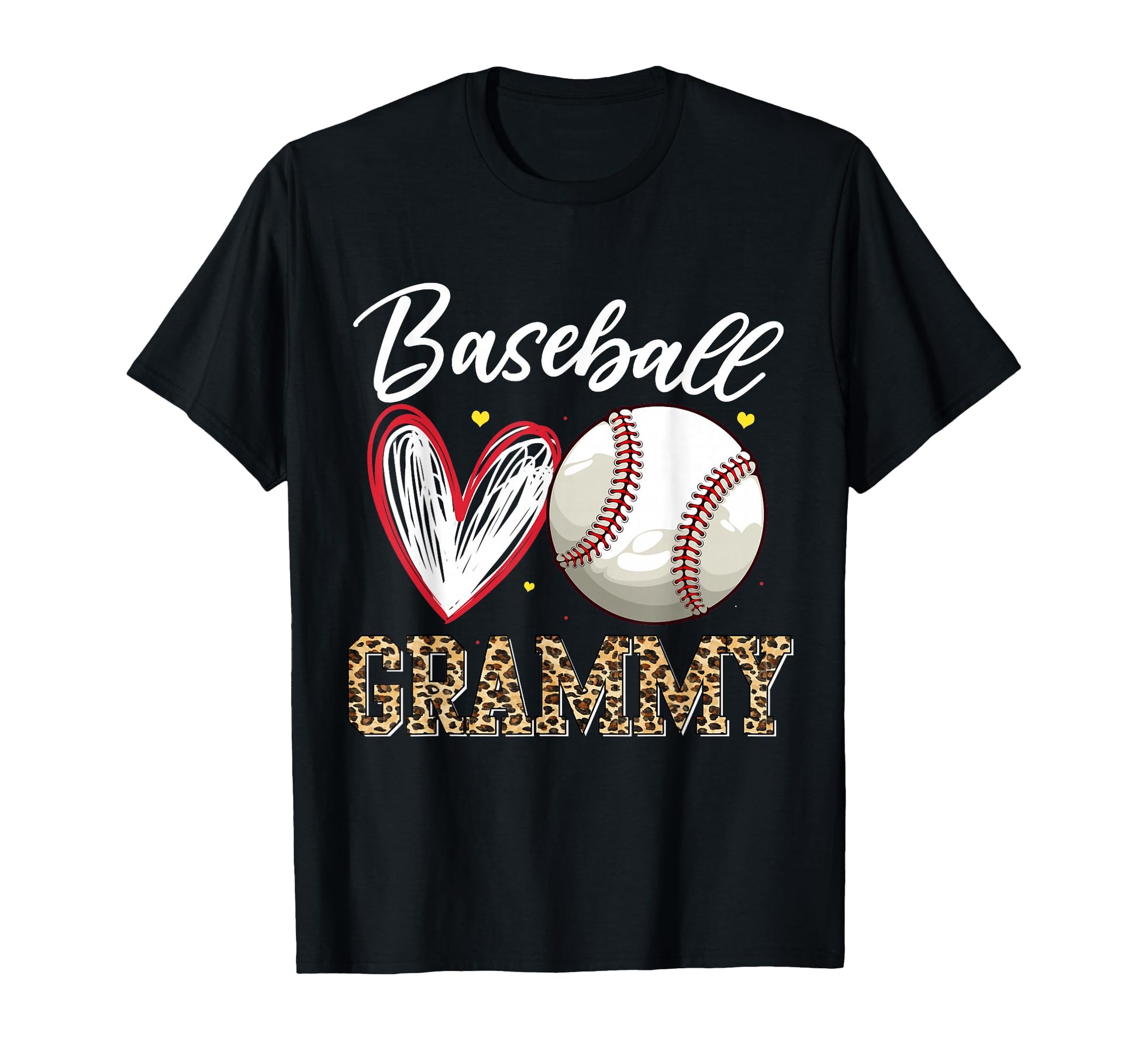 Baseball Grammy Leopard Family T-Shirt - Aesthetic Graphic Men Women - T-Shirt, Sweatshirt, Hoodie