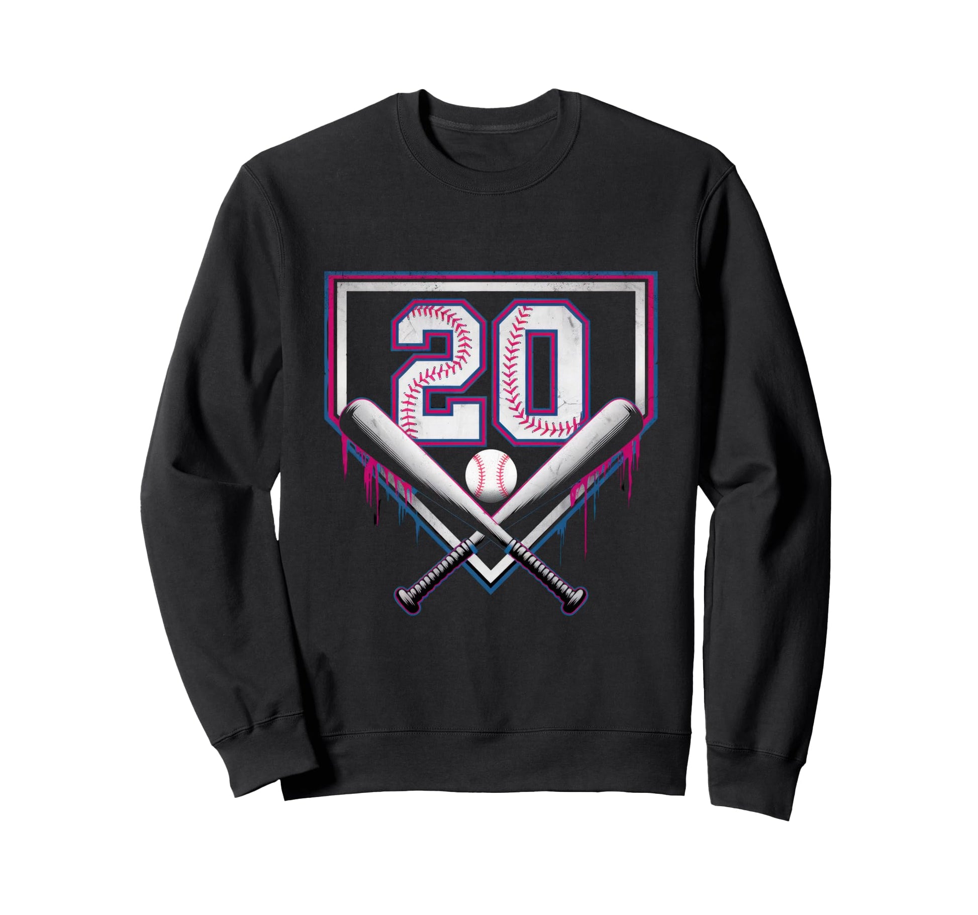 Sprinkle 20Th Birthday Baseball Sweatshirt - Streetwear Style for Adults - T-Shirt, Sweatshirt, Hoodie