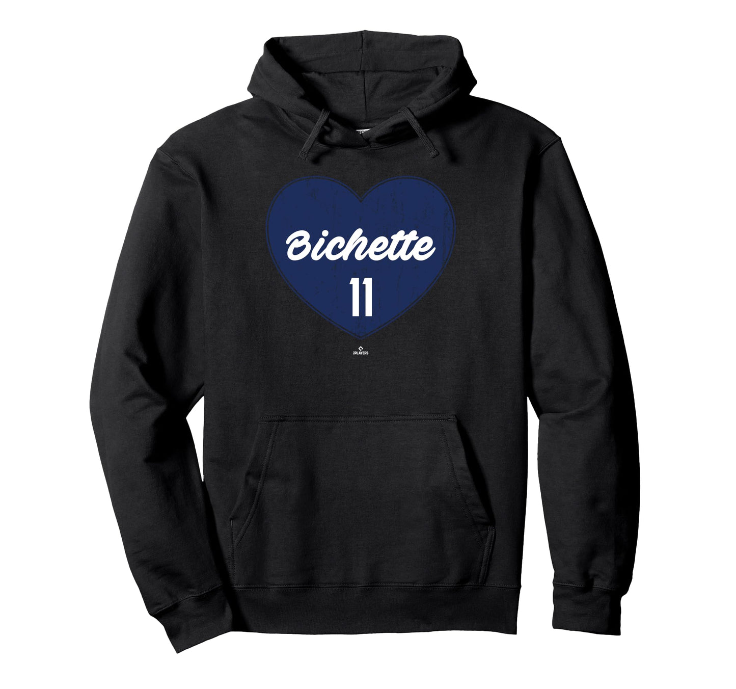 Distressed Heart Bo Bichette Toronto Hoodie - Trendy Graphic Unisex - T-Shirt, Sweatshirt, Hoodie