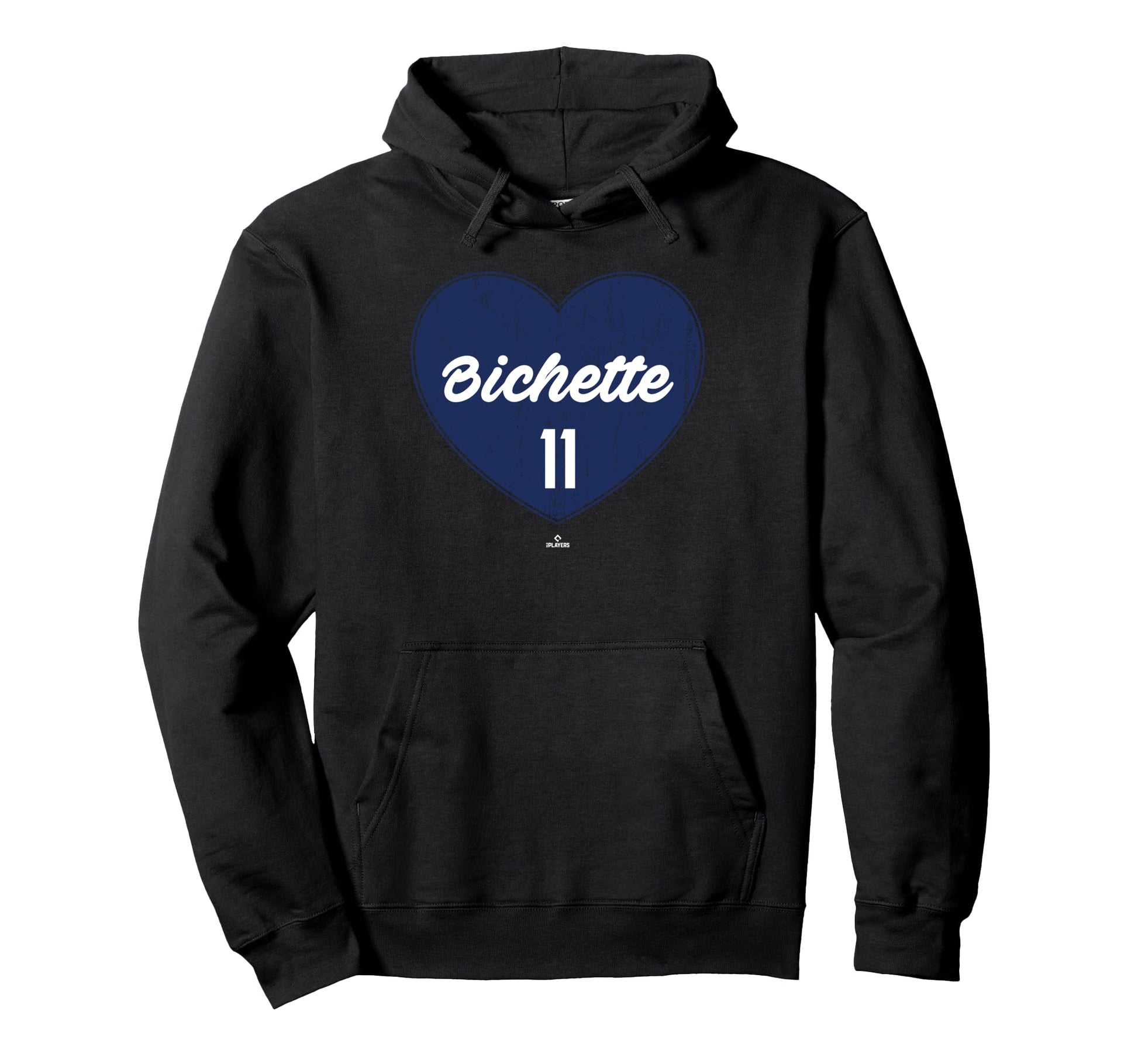 Distressed Heart Bo Bichette Toronto Hoodie - Trendy Graphic Unisex - T-Shirt, Sweatshirt, Hoodie