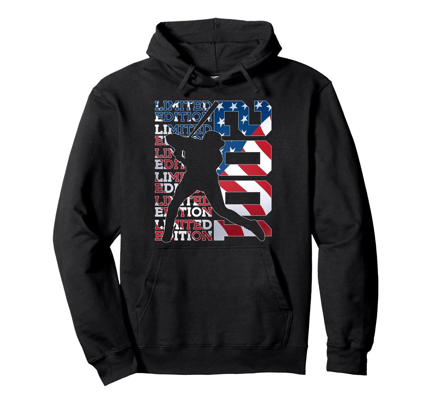 2001 Baseball 25Th Birthday Hoodie - Novelty Apparel Men Women - T-Shirt, Sweatshirt, Hoodie