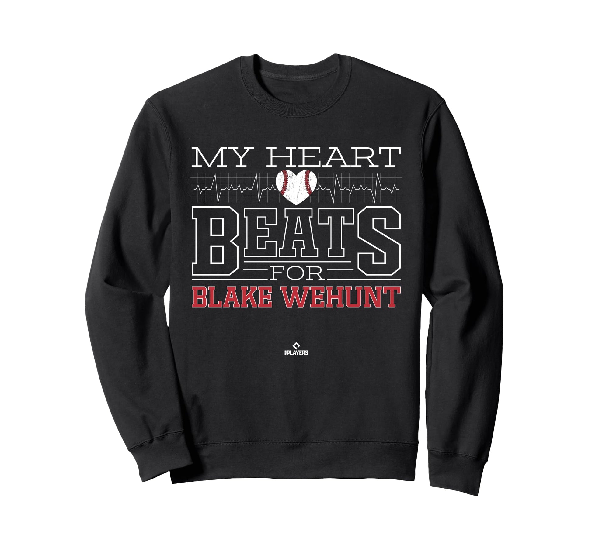 My Heart Beats Blake Wehunt Sweatshirt - Casual Everyday Wear Men Women - T-Shirt, Sweatshirt, Hoodie
