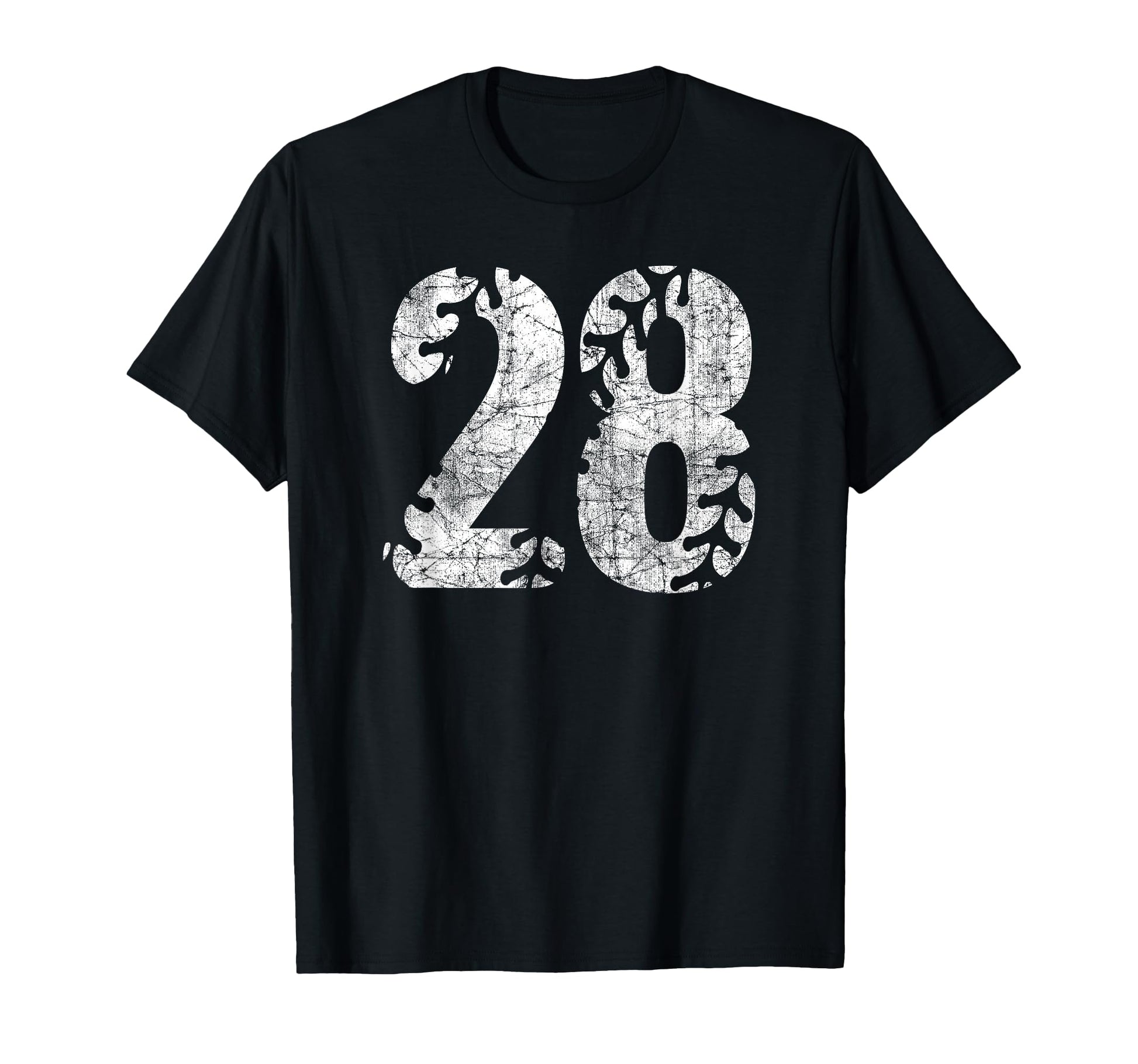 Baseball Softball Mom 28 Number 28 T-Shirt - Unique Graphic Unisex - T-Shirt, Sweatshirt, Hoodie