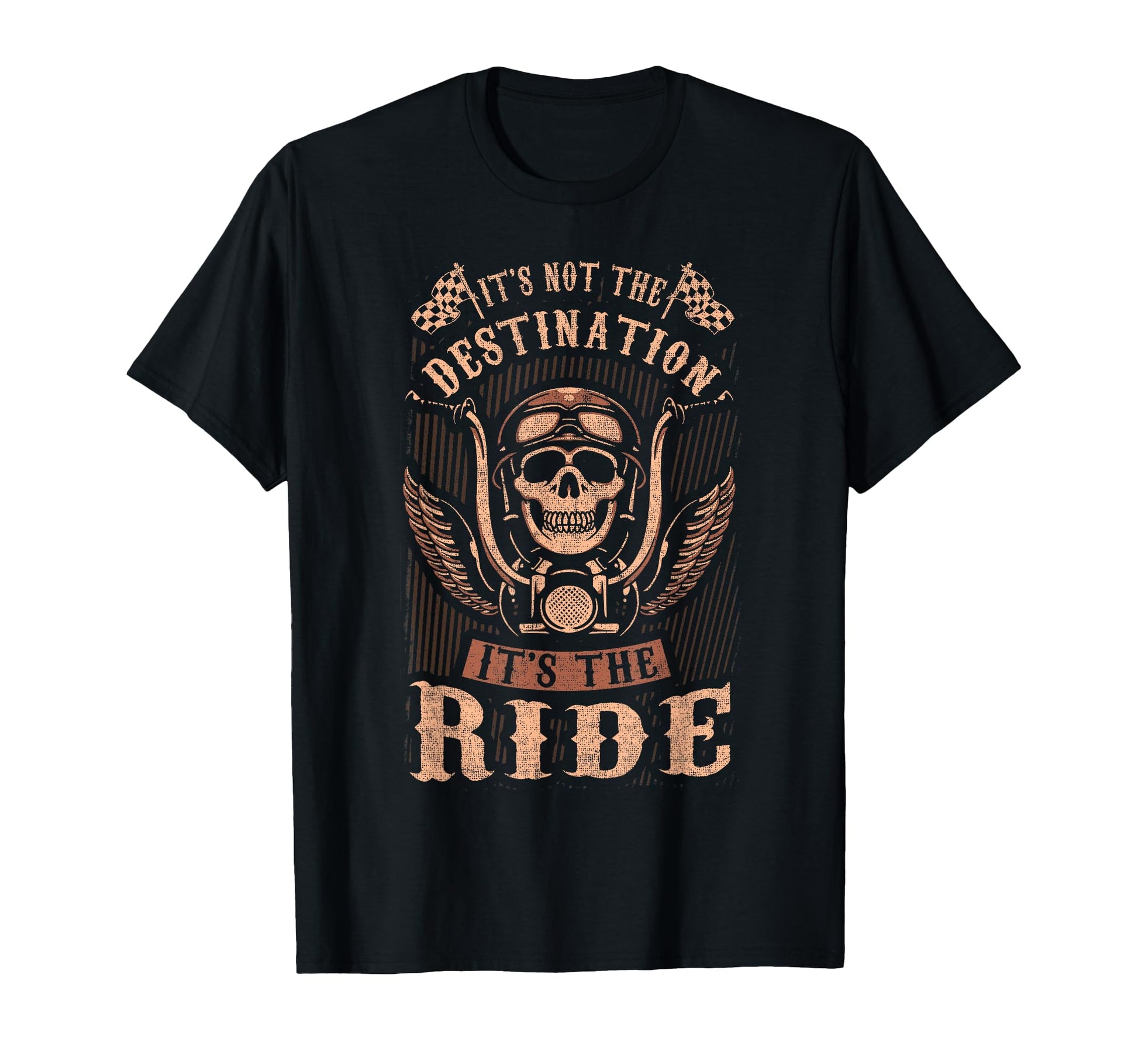 Its Not Destination Its Ride T-Shirt - Custom Art Print for Adults - T-Shirt, Sweatshirt, Hoodie