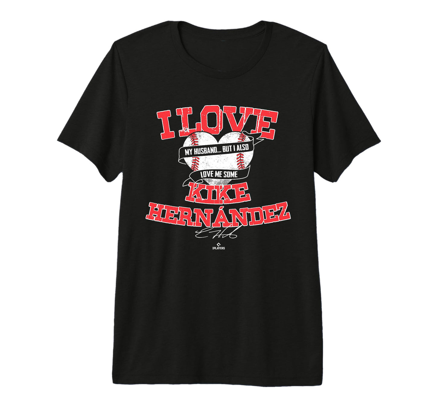 I Love Kike Hernandez Tri Blend T-Shirt - Novelty Apparel Unisex - T-Shirt, Sweatshirt, Hoodie
