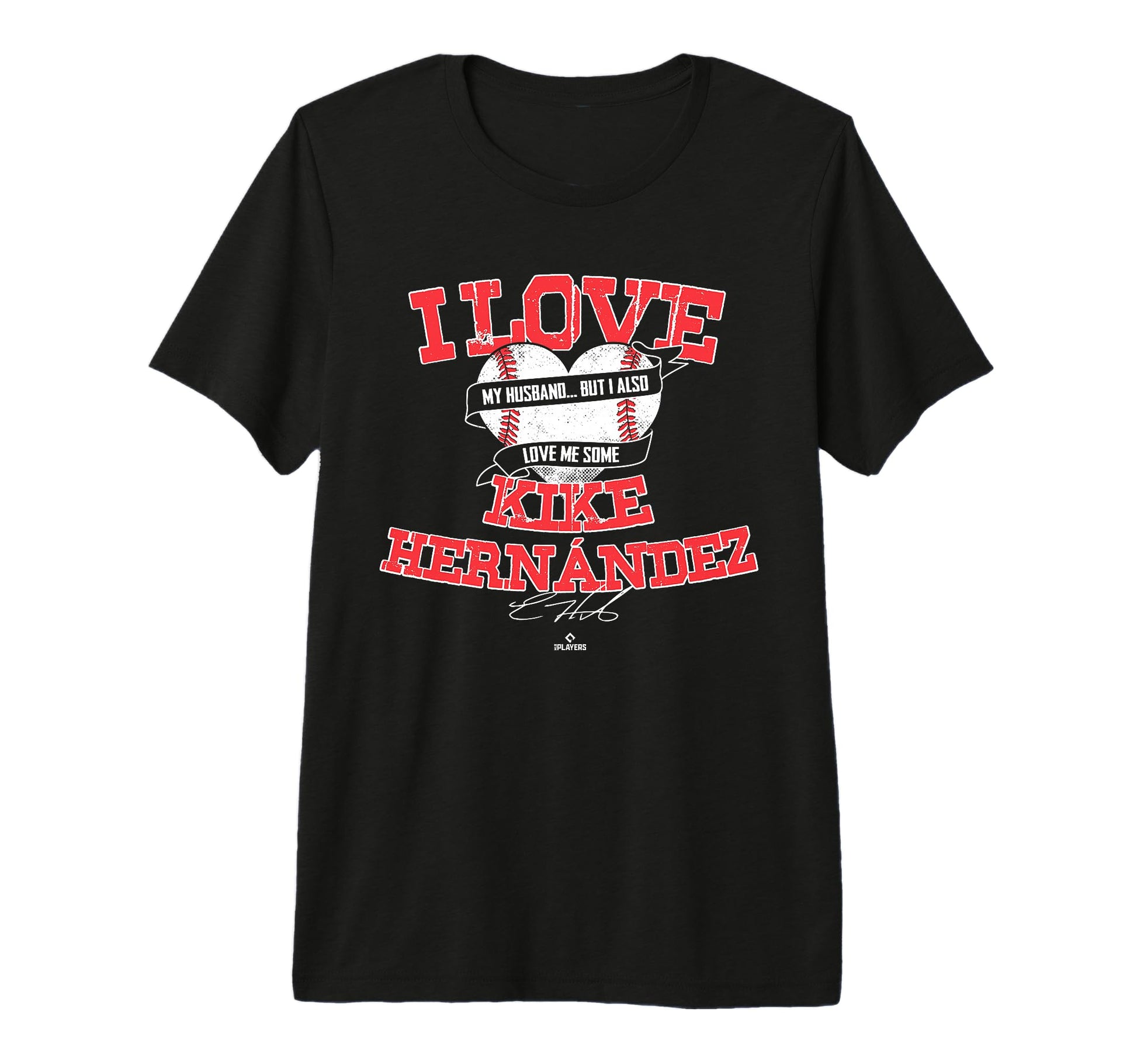 I Love Kike Hernandez Tri Blend T-Shirt - Novelty Apparel Unisex - T-Shirt, Sweatshirt, Hoodie