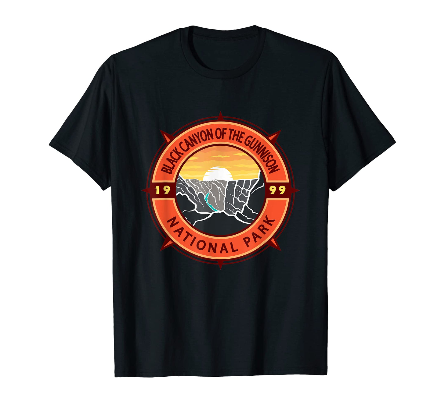 Black Canyon Gunnison National Park T-Shirt - Novelty Apparel Unisex - T-Shirt, Sweatshirt, Hoodie