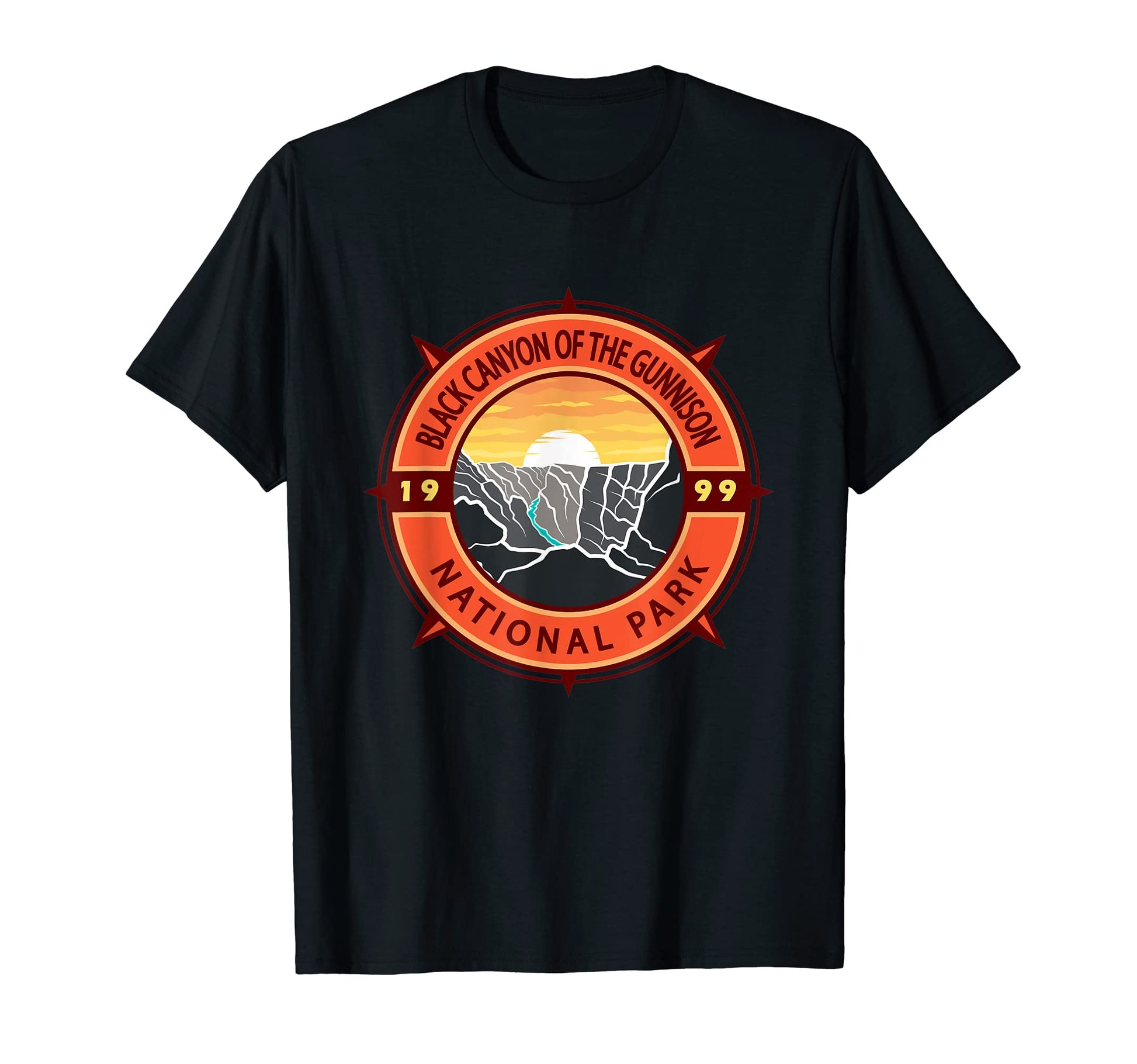 Black Canyon Gunnison National Park T-Shirt - Novelty Apparel Unisex - T-Shirt, Sweatshirt, Hoodie