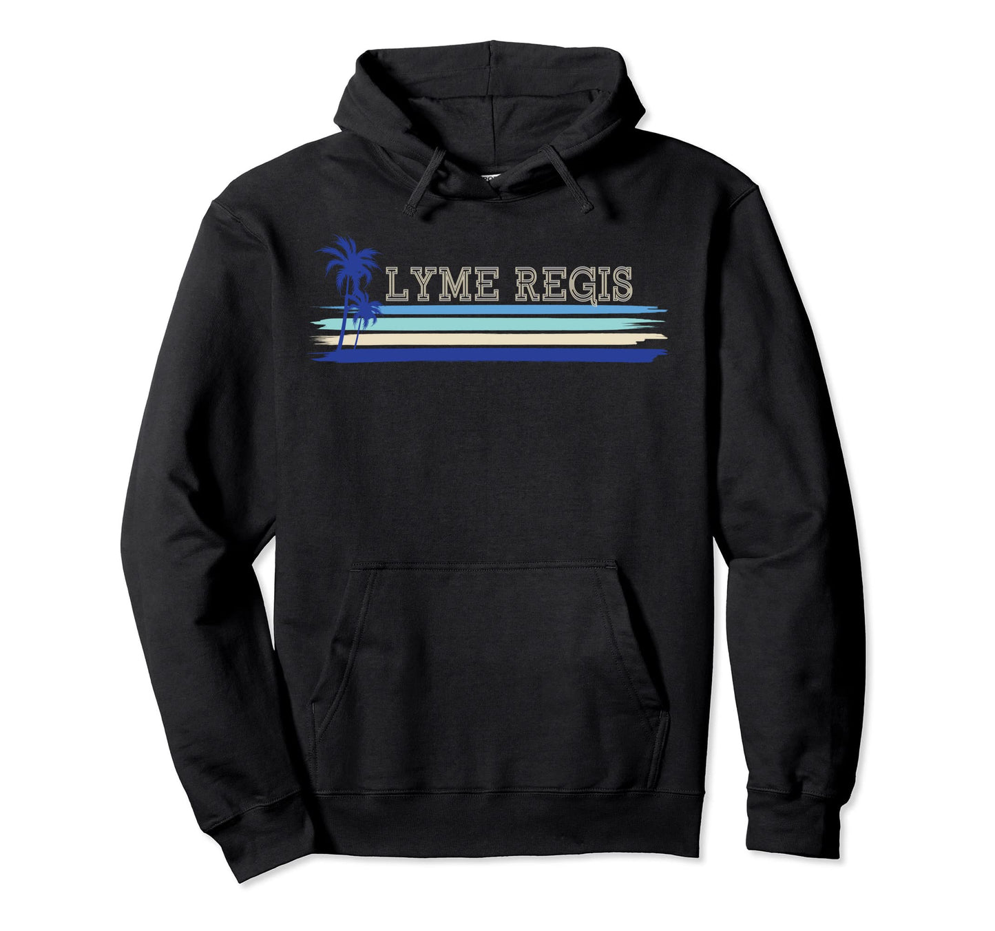 Lyme Regis Uk Seaside Holiday Surf Hoodie - Aesthetic Graphic Men Women - T-Shirt, Sweatshirt, Hoodie