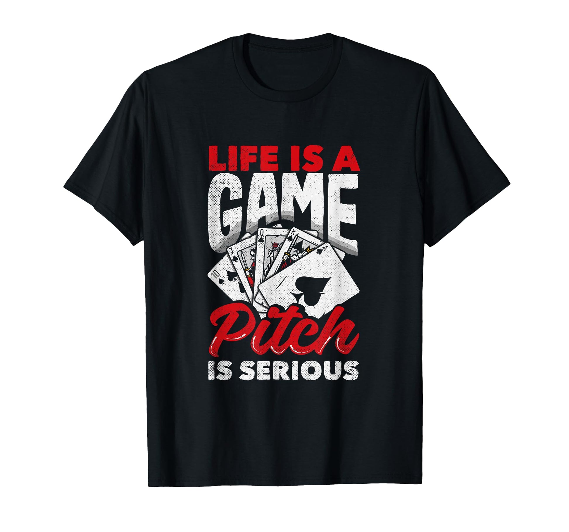Pitch Card Game Pitch Is Serious T-Shirt - Minimalist Print for Adults - T-Shirt, Sweatshirt, Hoodie