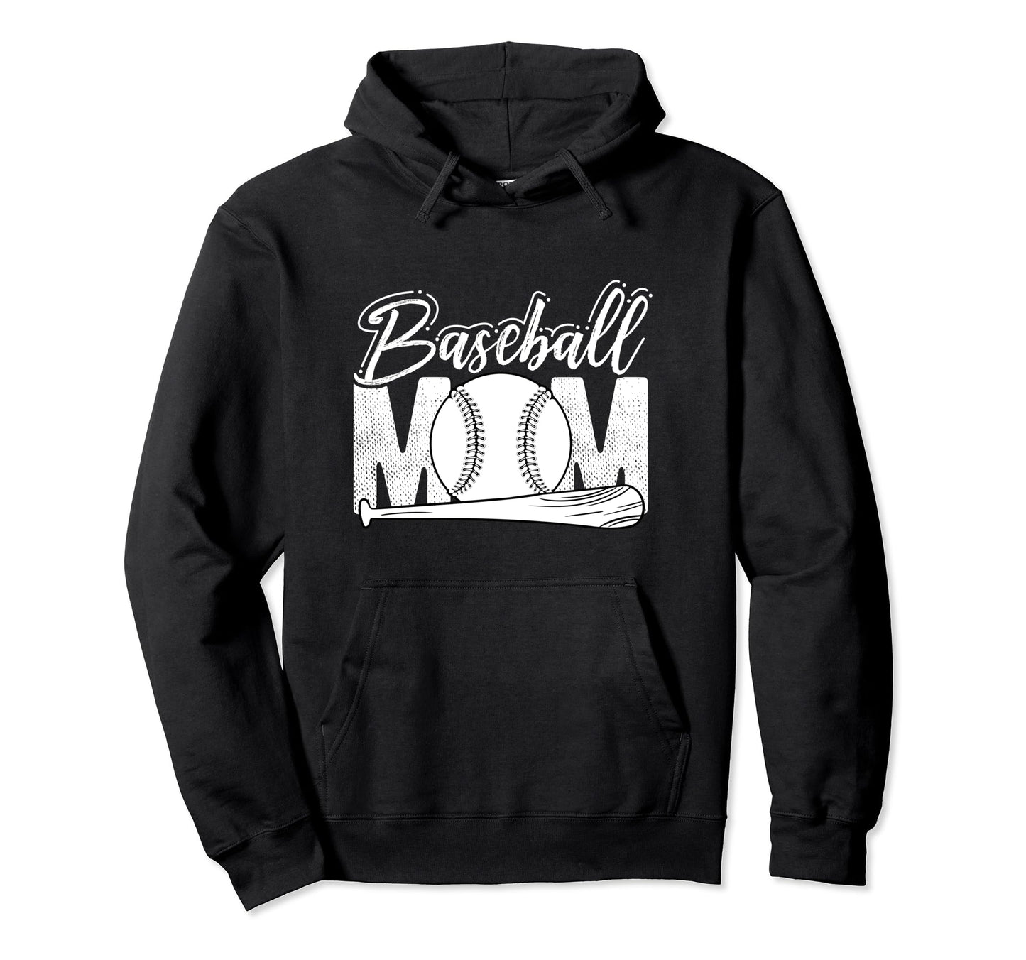 Baseball Mom Mothers Day Homerun Best Hoodie - Novelty Apparel for Adults - T-Shirt, Sweatshirt, Hoodie