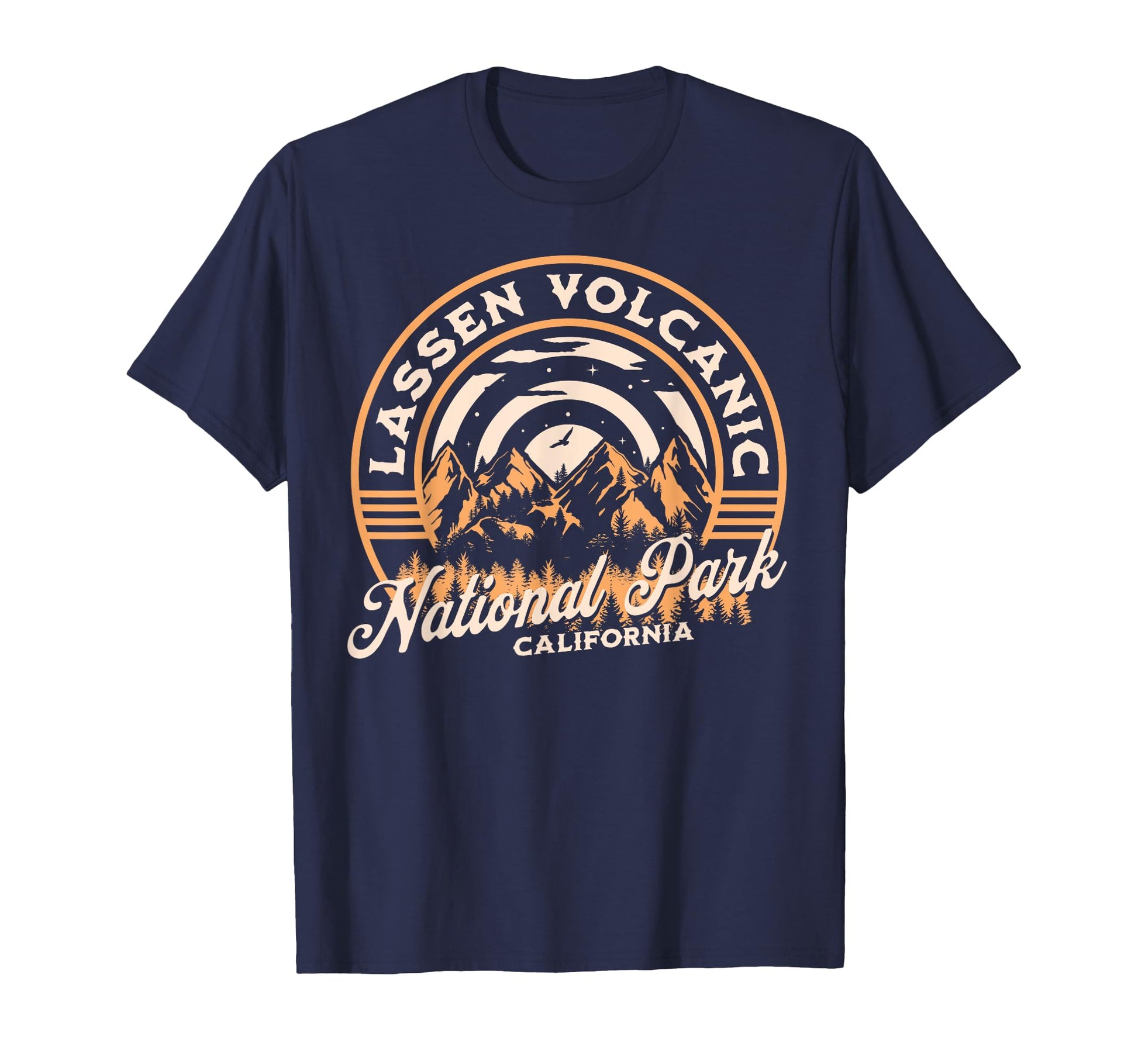 Lassen Volcanic National Park T-Shirt - Custom Art Print Men Women - T-Shirt, Sweatshirt, Hoodie