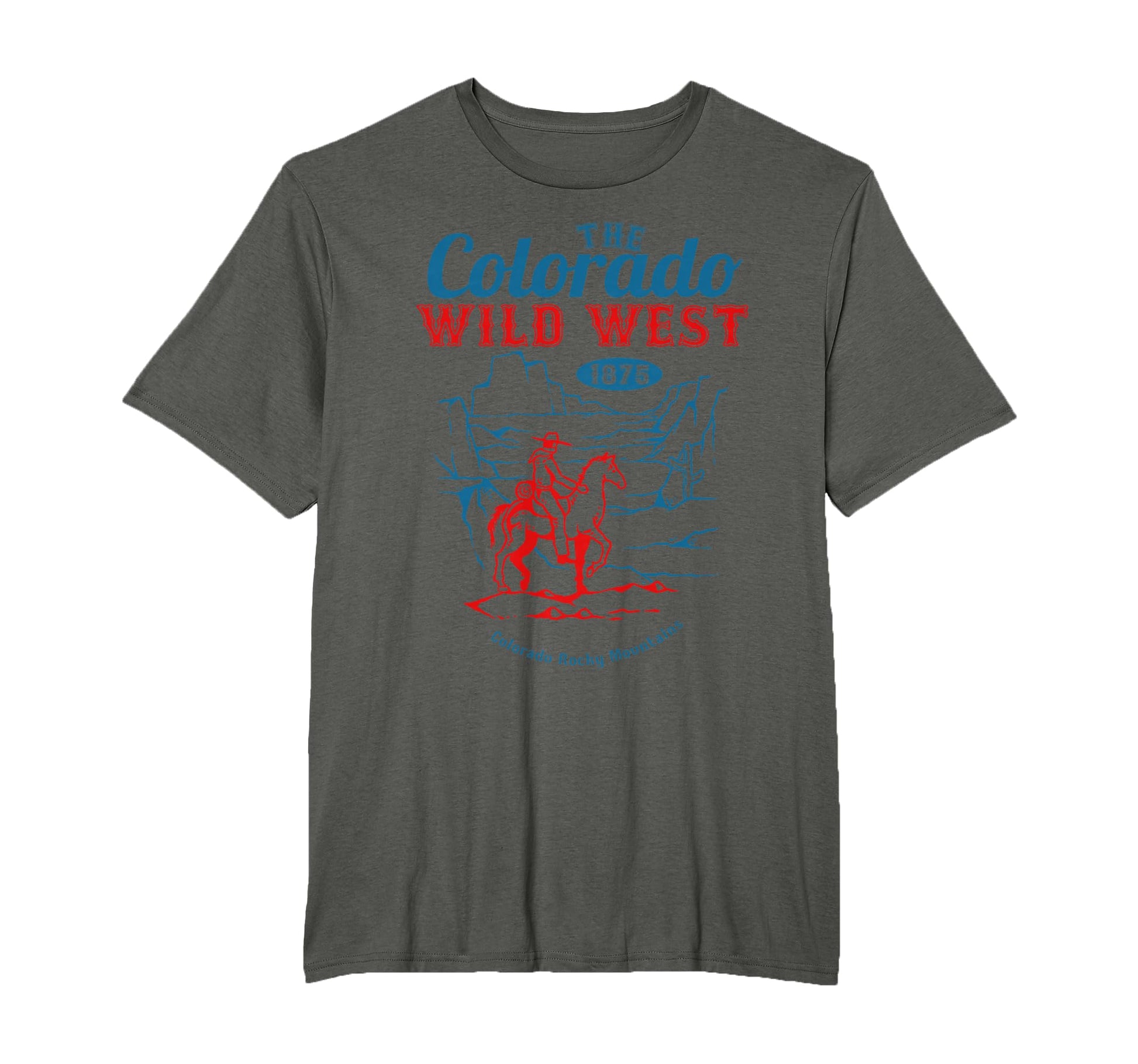Colorado Wild West Colorado T-Shirt - Fun Novelty Design Unisex - T-Shirt, Sweatshirt, Hoodie