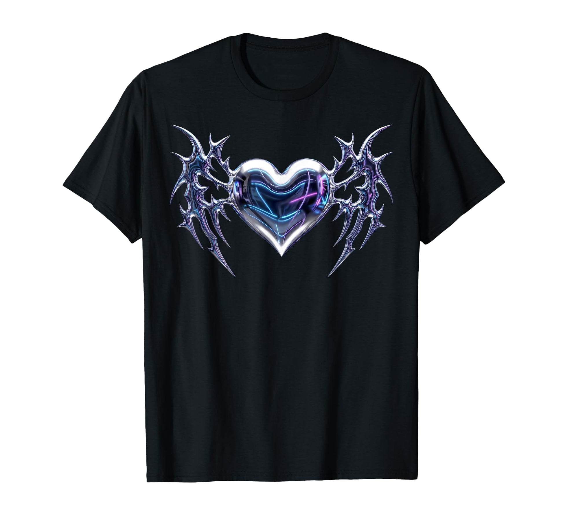 Y2K Cyber Sigilism Tribal Heart 2000S T-Shirt - Streetwear Style Unisex - T-Shirt, Sweatshirt, Hoodie