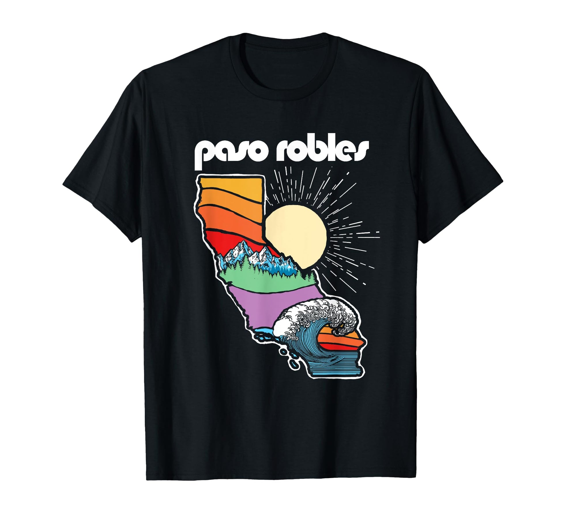 Paso Robles California Outdoors Nature T-Shirt - Unique Graphic Men Women - T-Shirt, Sweatshirt, Hoodie