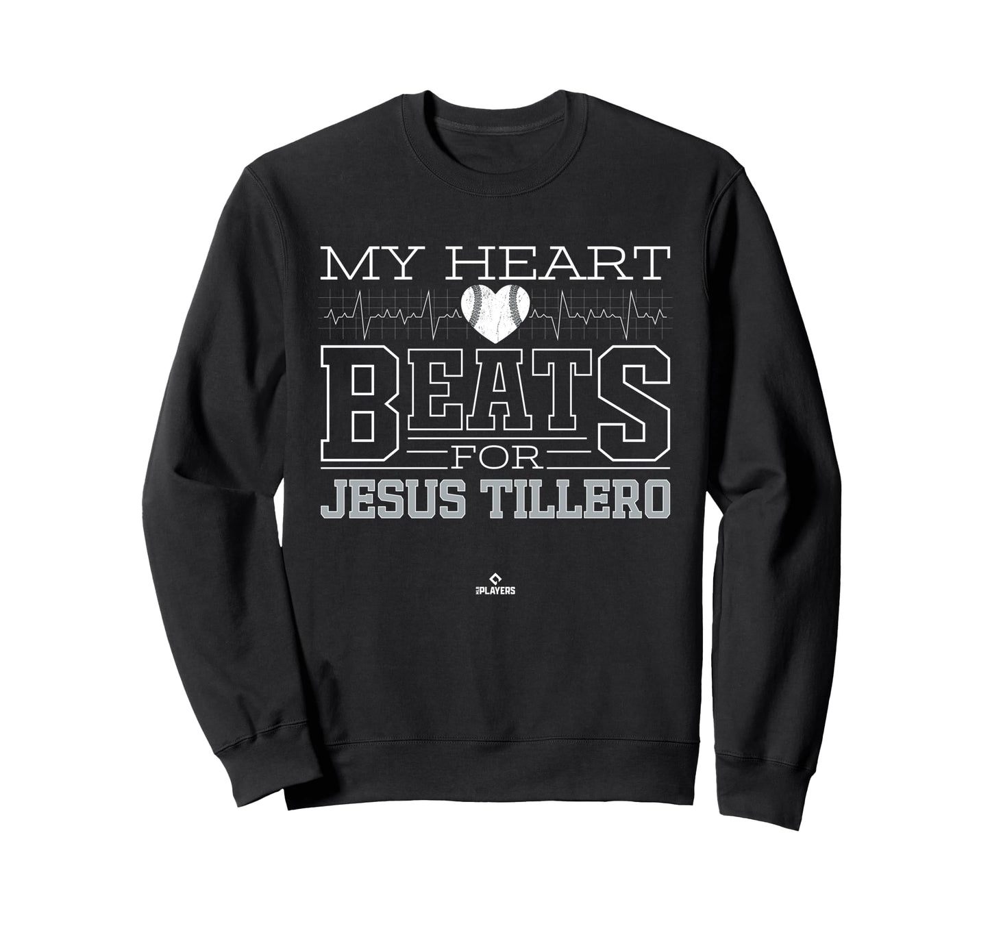 My Heart Beats Jesus Tillero Sweatshirt - Fun Novelty Design Men Women - T-Shirt, Sweatshirt, Hoodie