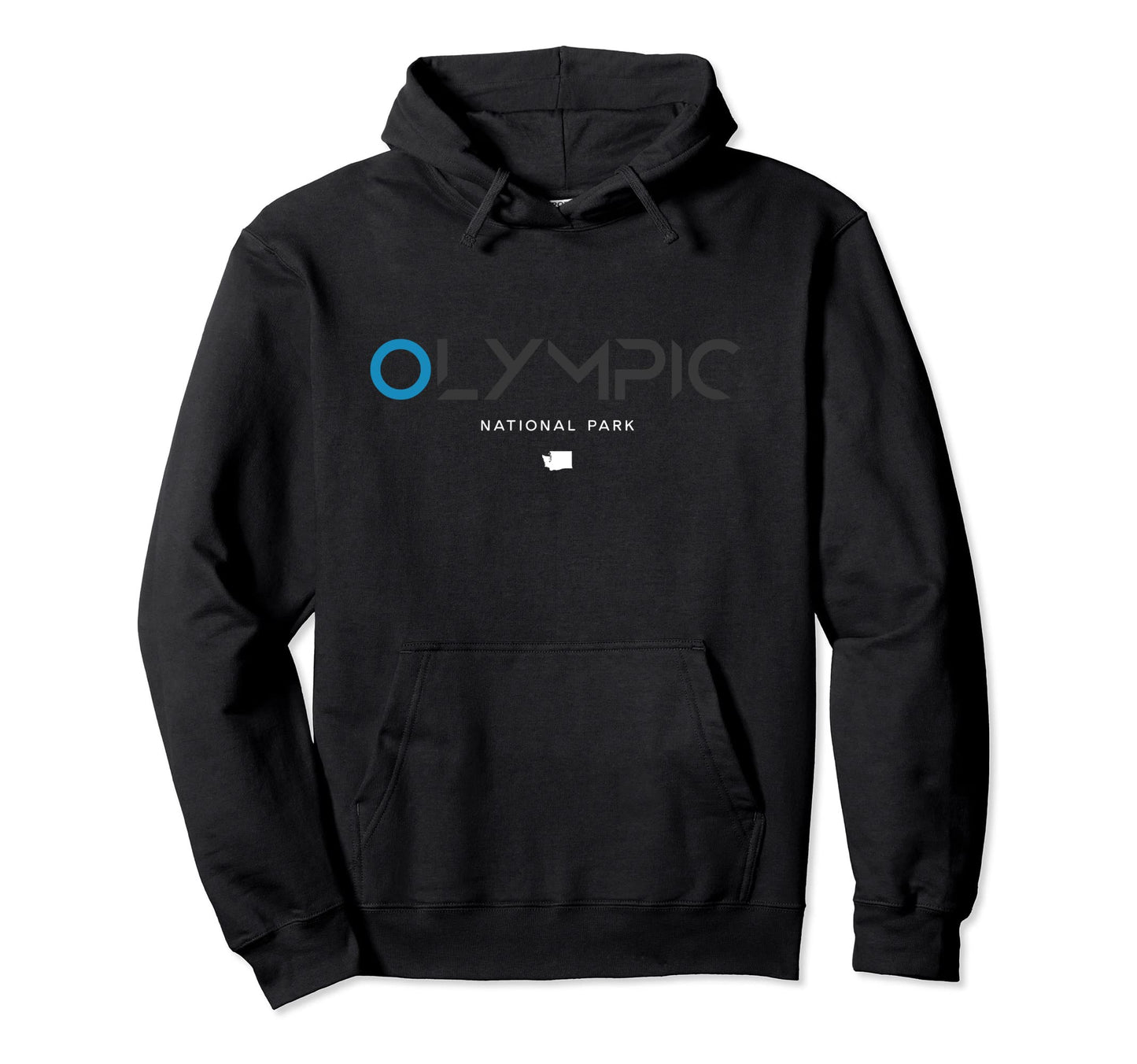 Olympic National Park Washington Tonal Hoodie - Minimalist Print for Adults - T-Shirt, Sweatshirt, Hoodie