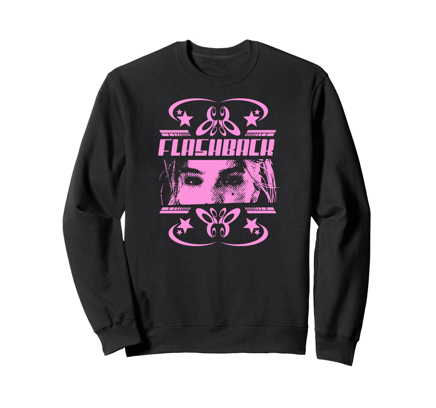 Y2K Flashback Bold Urban Graffiti Sweatshirt - Casual Everyday Wear Unisex - T-Shirt, Sweatshirt, Hoodie