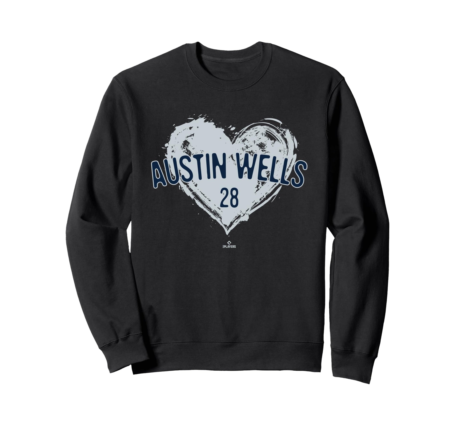 Distressed Heart Austin Wells New Sweatshirt - Novelty Apparel for Adults - T-Shirt, Sweatshirt, Hoodie