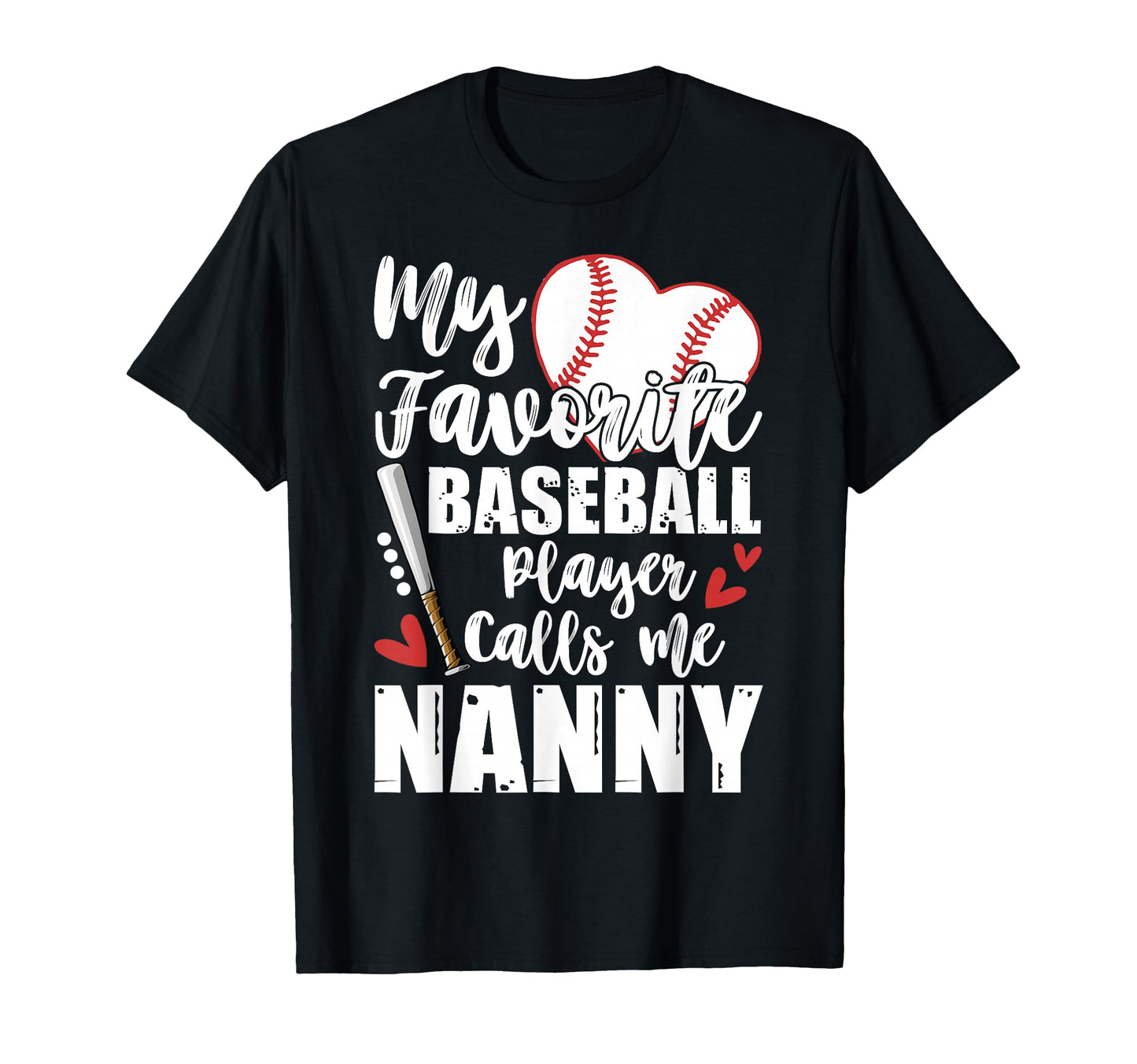 My Favorite Baseball Player Calls Me T-Shirt - Custom Art Print Unisex - T-Shirt, Sweatshirt, Hoodie
