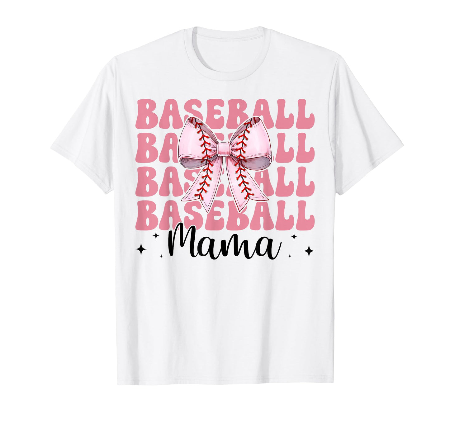 Baseball Mama Baseball Mom Mothers T-Shirt - Aesthetic Graphic Men Women - T-Shirt, Sweatshirt, Hoodie