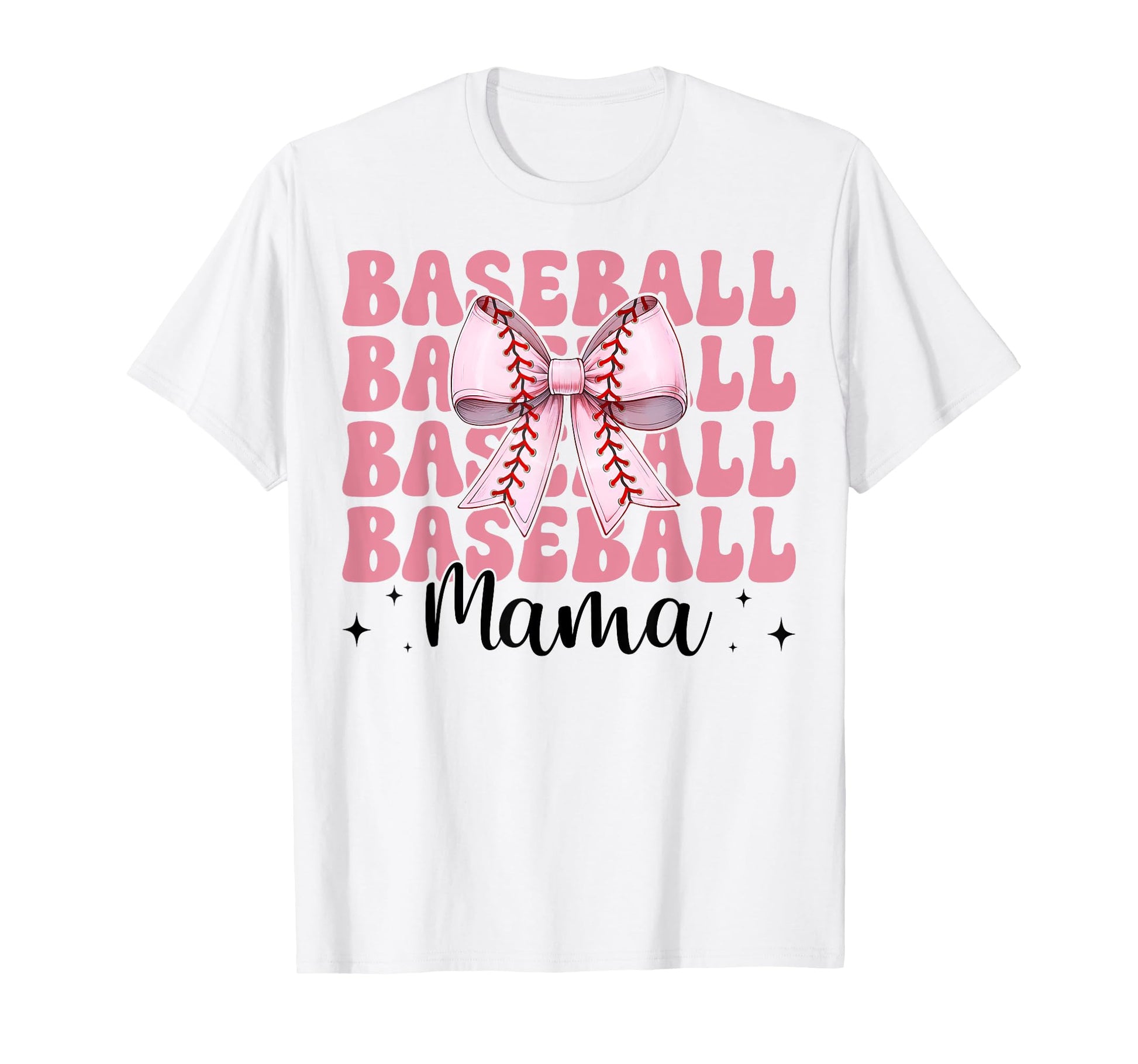 Baseball Mama Baseball Mom Mothers T-Shirt - Aesthetic Graphic Men Women - T-Shirt, Sweatshirt, Hoodie